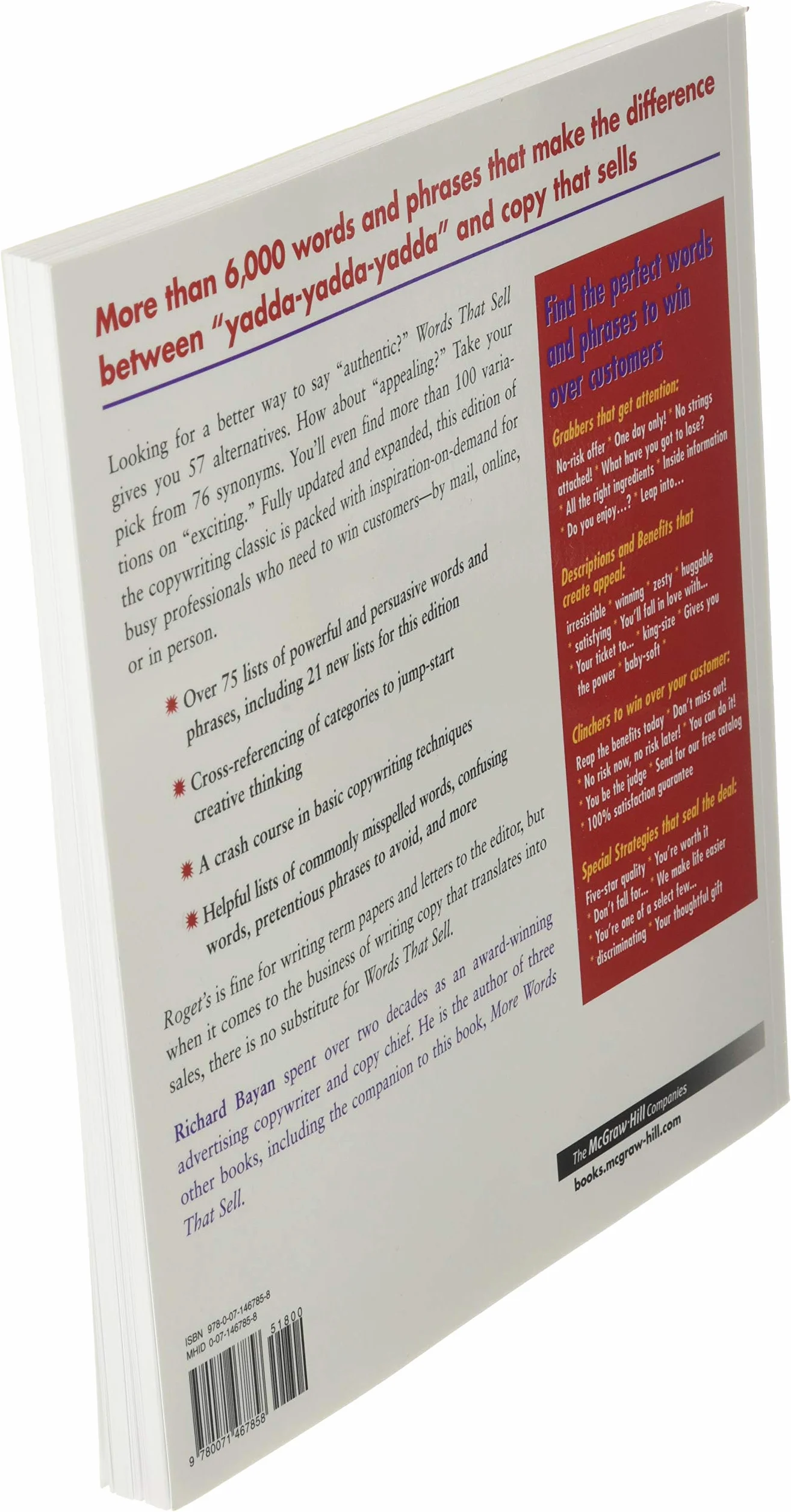 Words That Sell, Revised and Expanded Edition: The Thesaurus to Help You Promote Your Products, Services, and Ideas