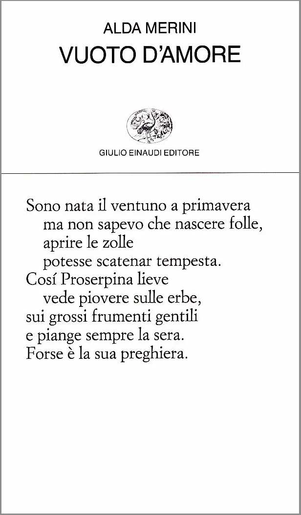 Vuoto d'amore