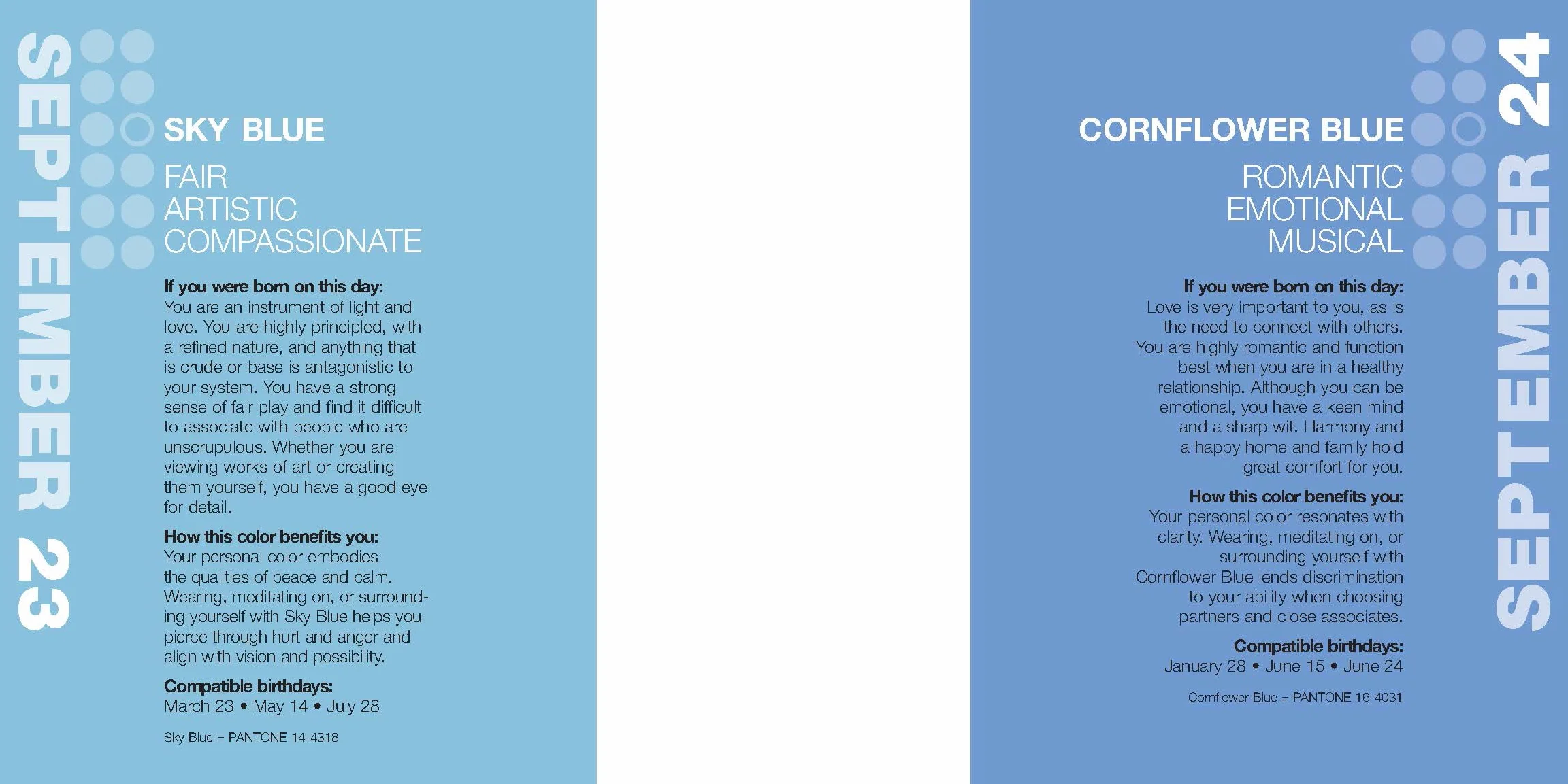 Colorstrology: What Your Birthday Color Says about You