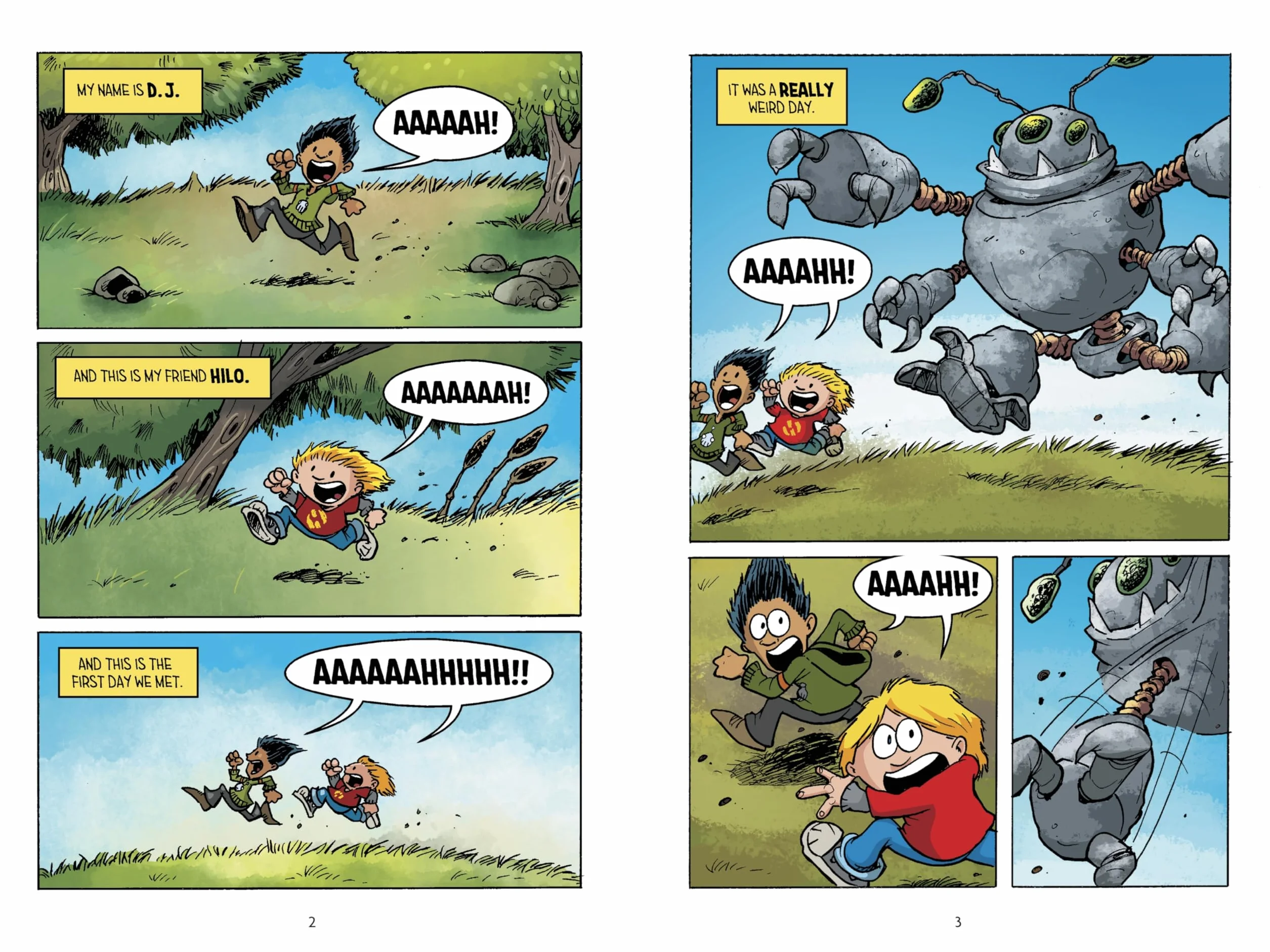 Hilo: The Boy Who Crashed to Earth: A bestselling graphic novel series: 1