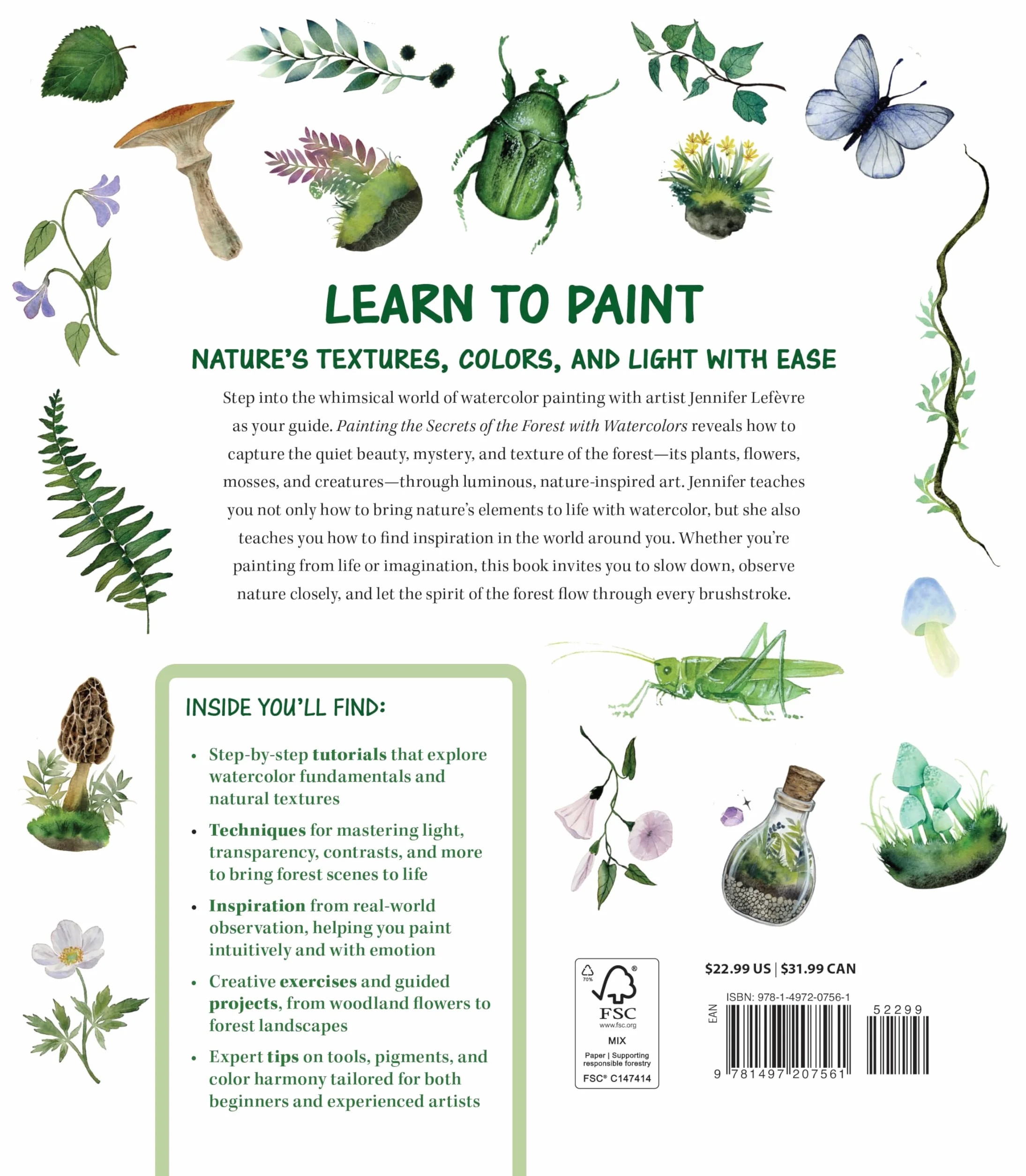 Painting the Secrets of the Forest with Watercolors