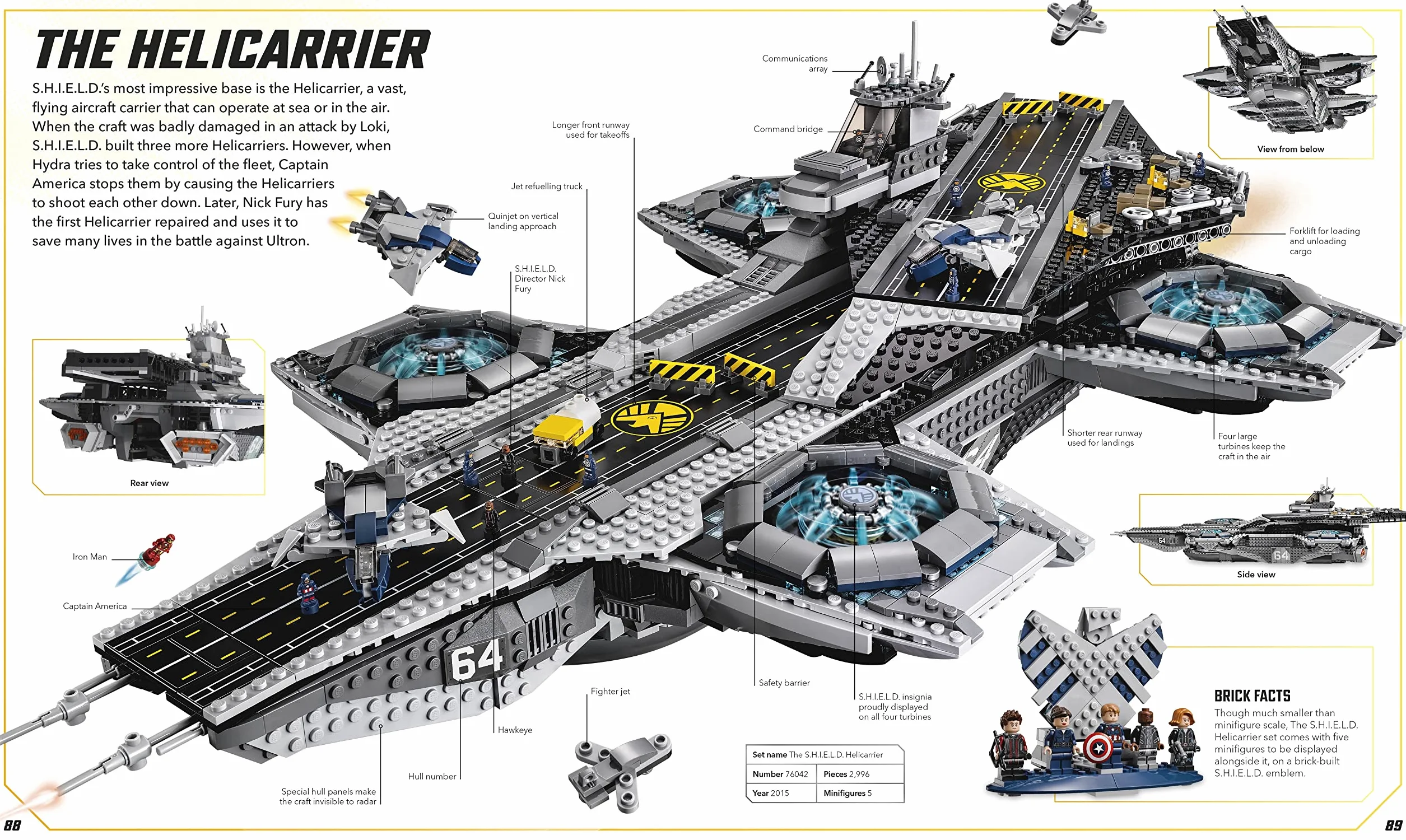 LEGO Marvel Visual Dictionary: With Exclusive LEGO Iron Man Minifigure