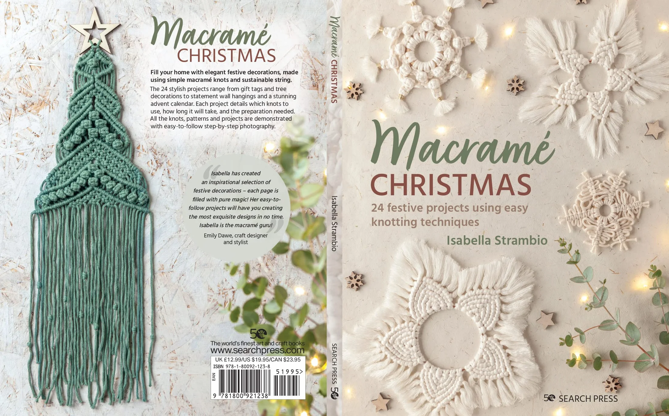 Macrame Christmas: 24 Festive Projects Using Easy Knotting Techniques