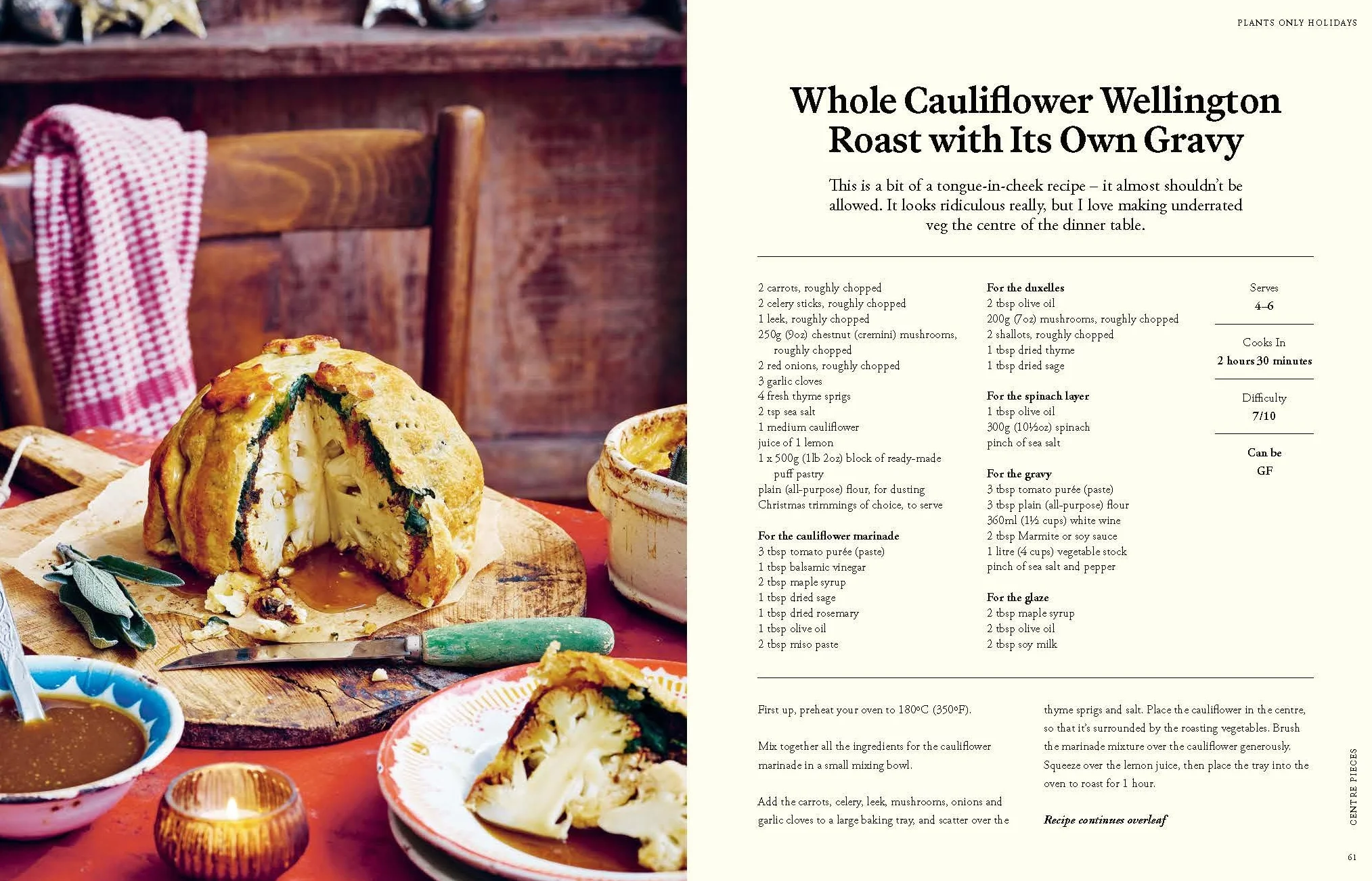 Plants Only Holidays: Indulgent, Plant-Forward Recipes for the Festive Season