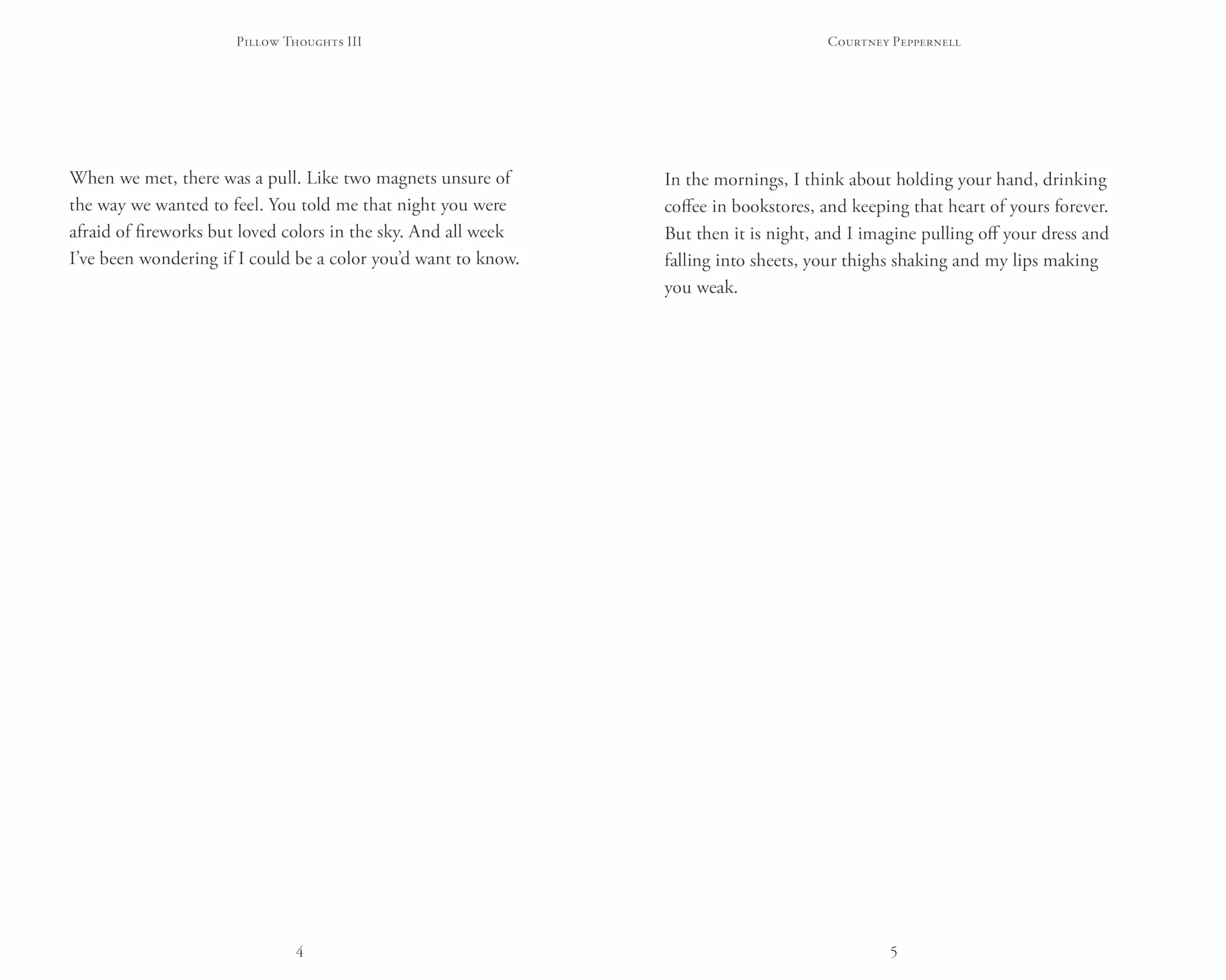 Pillow Thoughts III: Mending the Mind