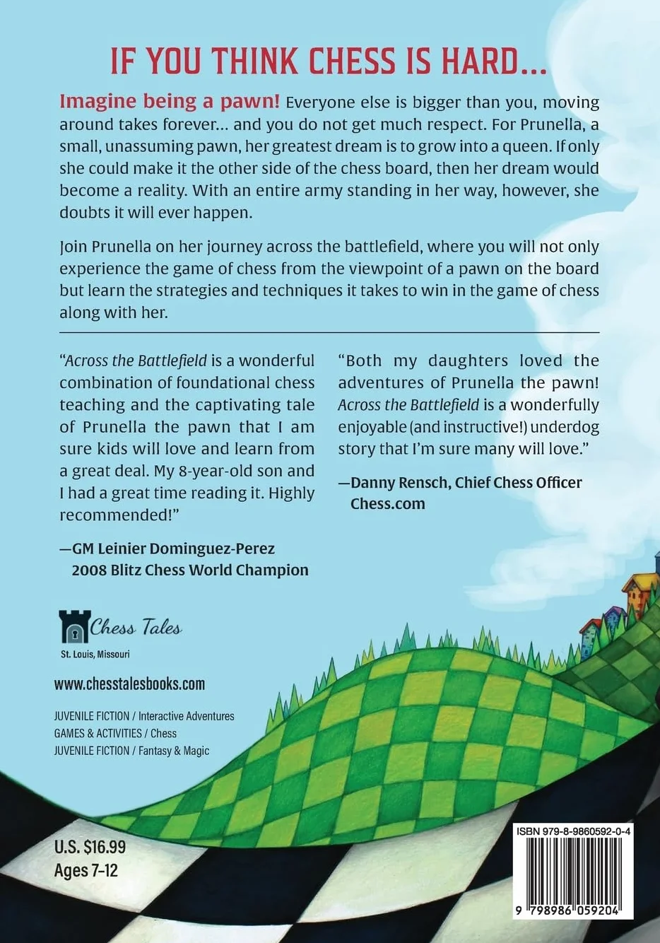 Across the Battlefield - A Pawn's Journey: A Fun Way to Learn Chess