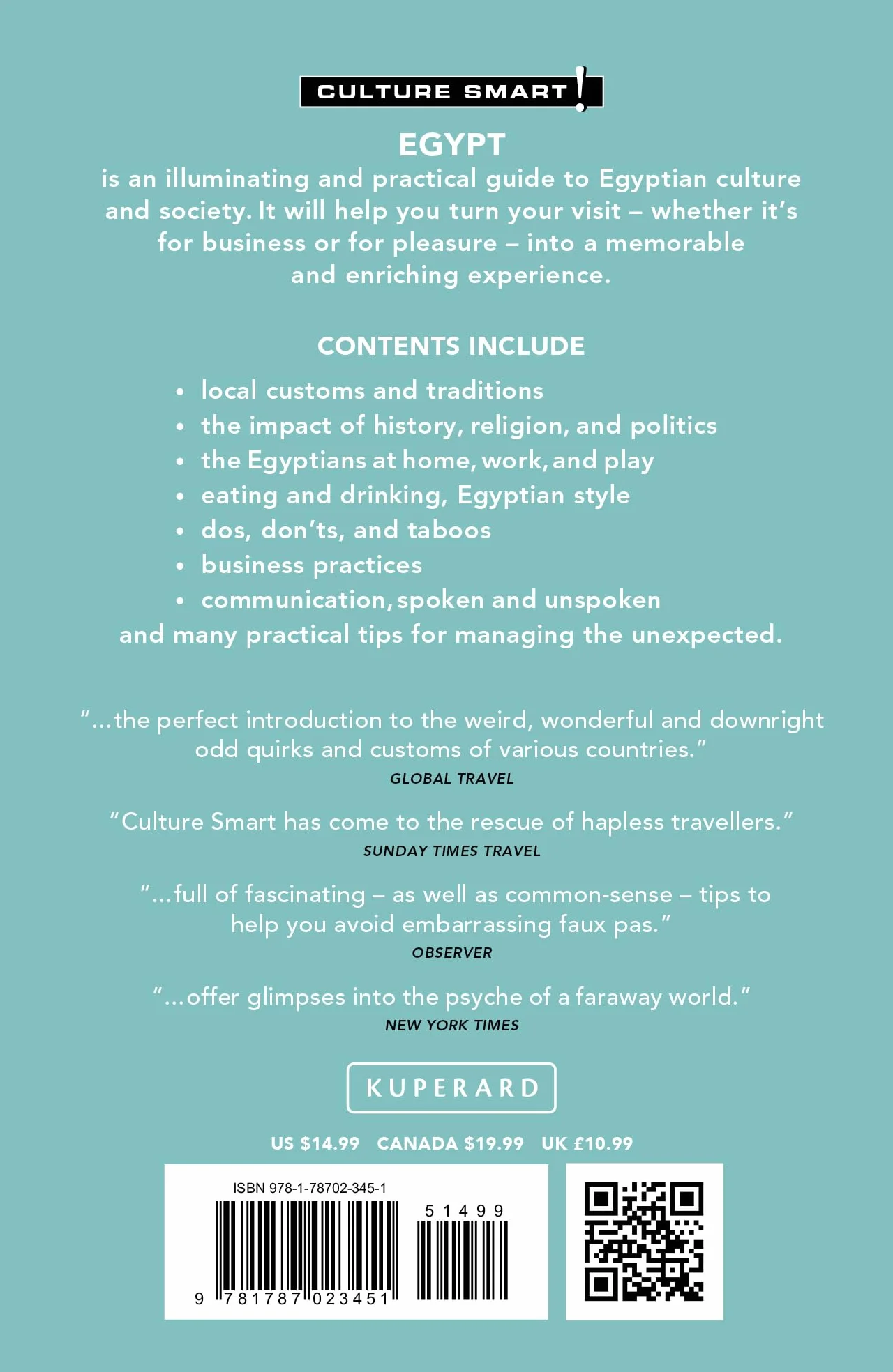 Egypt - Culture Smart!: The Essential Guide to Customs & Culture