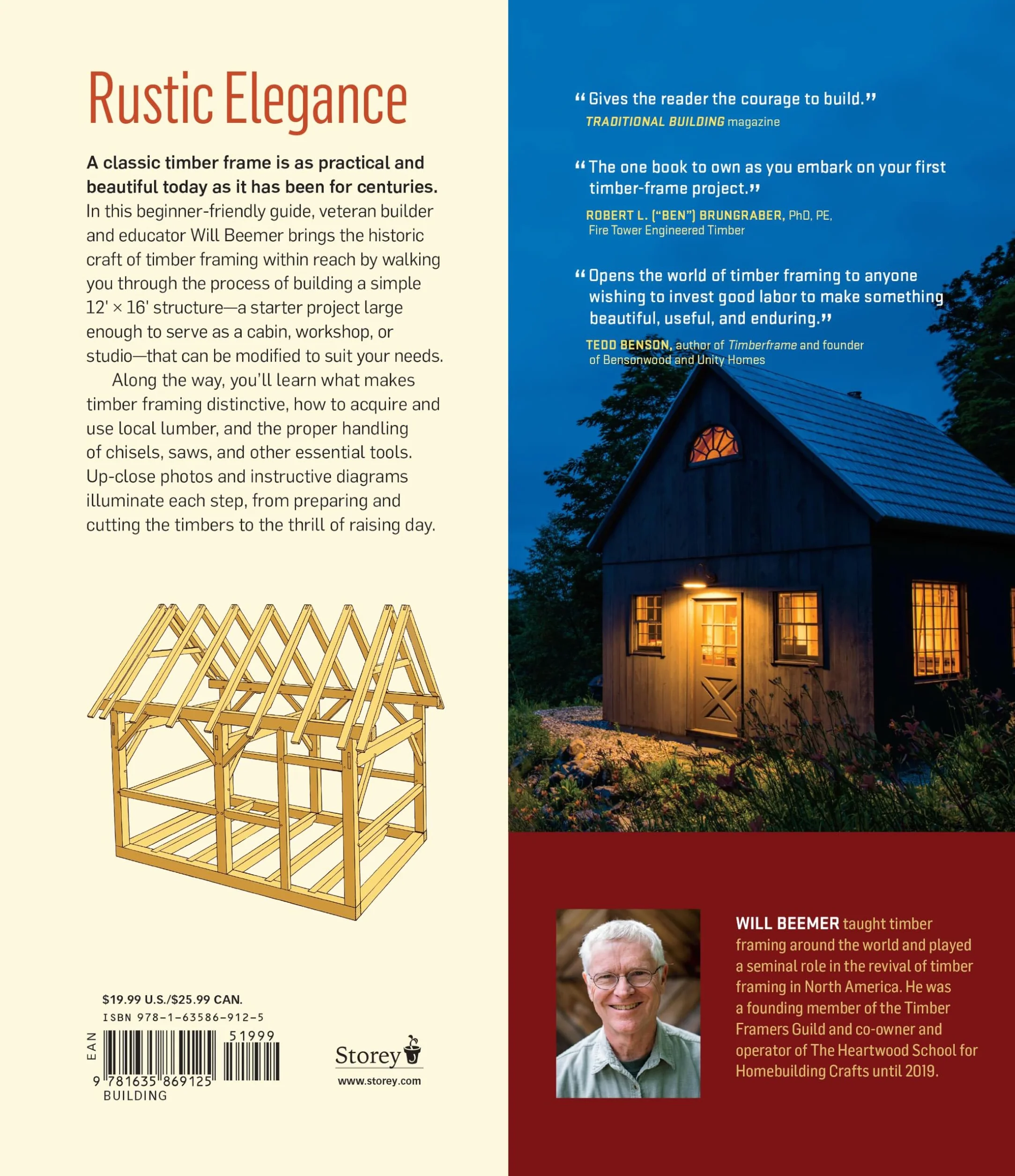 Learn to Timber Frame: Craftsmanship, Simplicity, Timeless Beauty