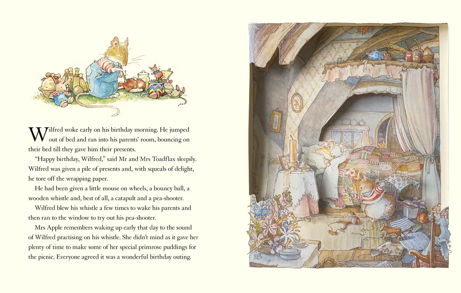The Brambly Hedge Pop-Up Book: The newest addition to Brambly Hedge, perfect for gifting – relive this illustrated children’s classic, now in 3D!