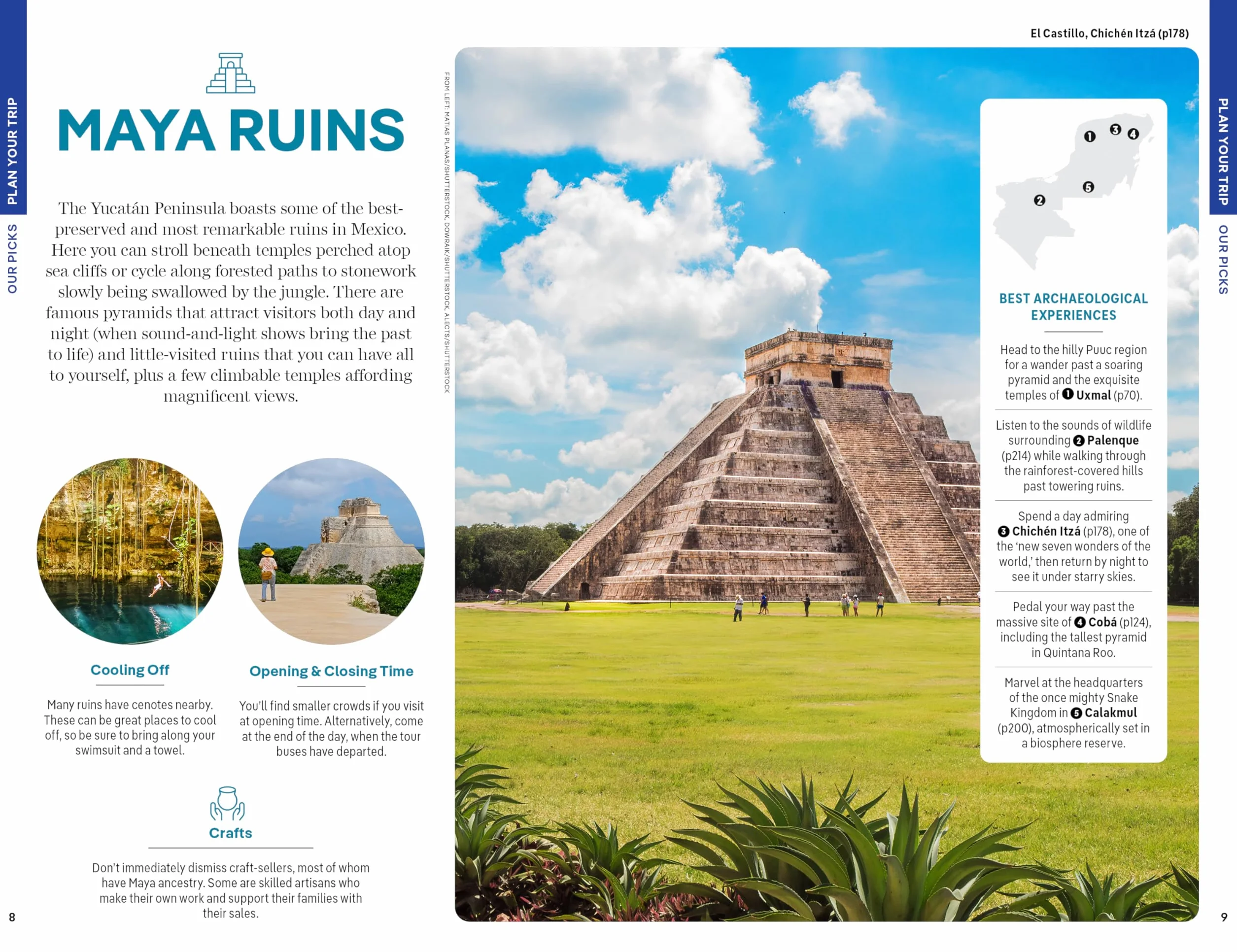 Cancun, Cozumel & the Yucatan 11ed -anglais-: Plan the Trip of a Lifetime | Detailed Itineraries & Maps | Insider Tips | Covers Hidden Shipwrecks, Crocodiles, Folk Art and more
