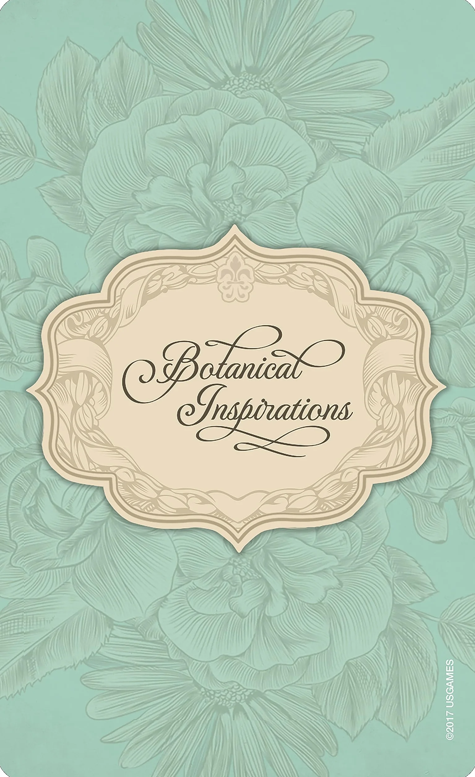 Botanical Inspirations Deck & Book Set: 44 Cards with Classical Botanical Art by Pierre-Joseph Redouté, Deluxe Gift Set Includes 100-Page Guidebook, Inspirational Messages