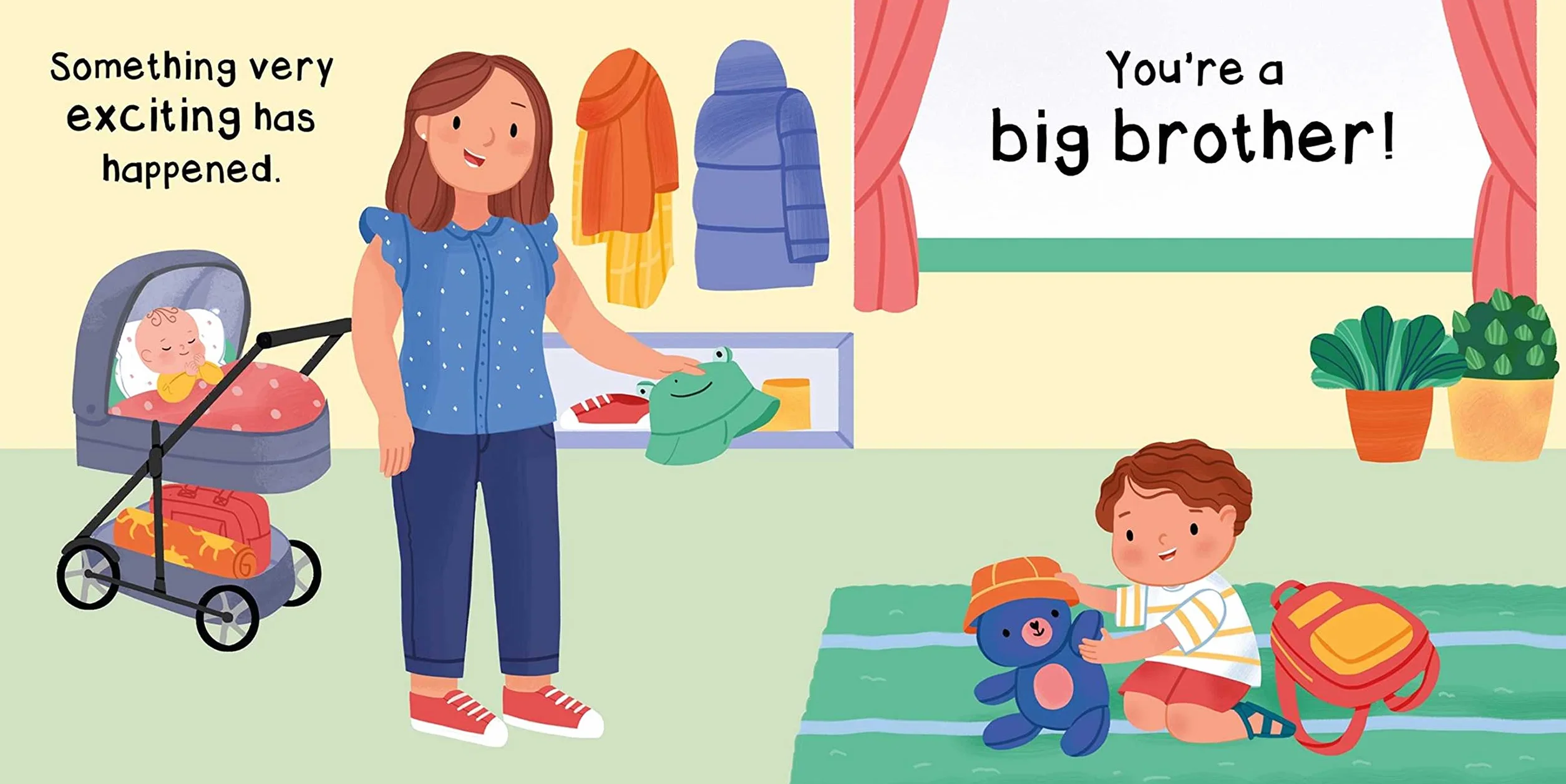 You're a Big Brother: A Loving Introduction to Being a Big Brother, Padded Board Book