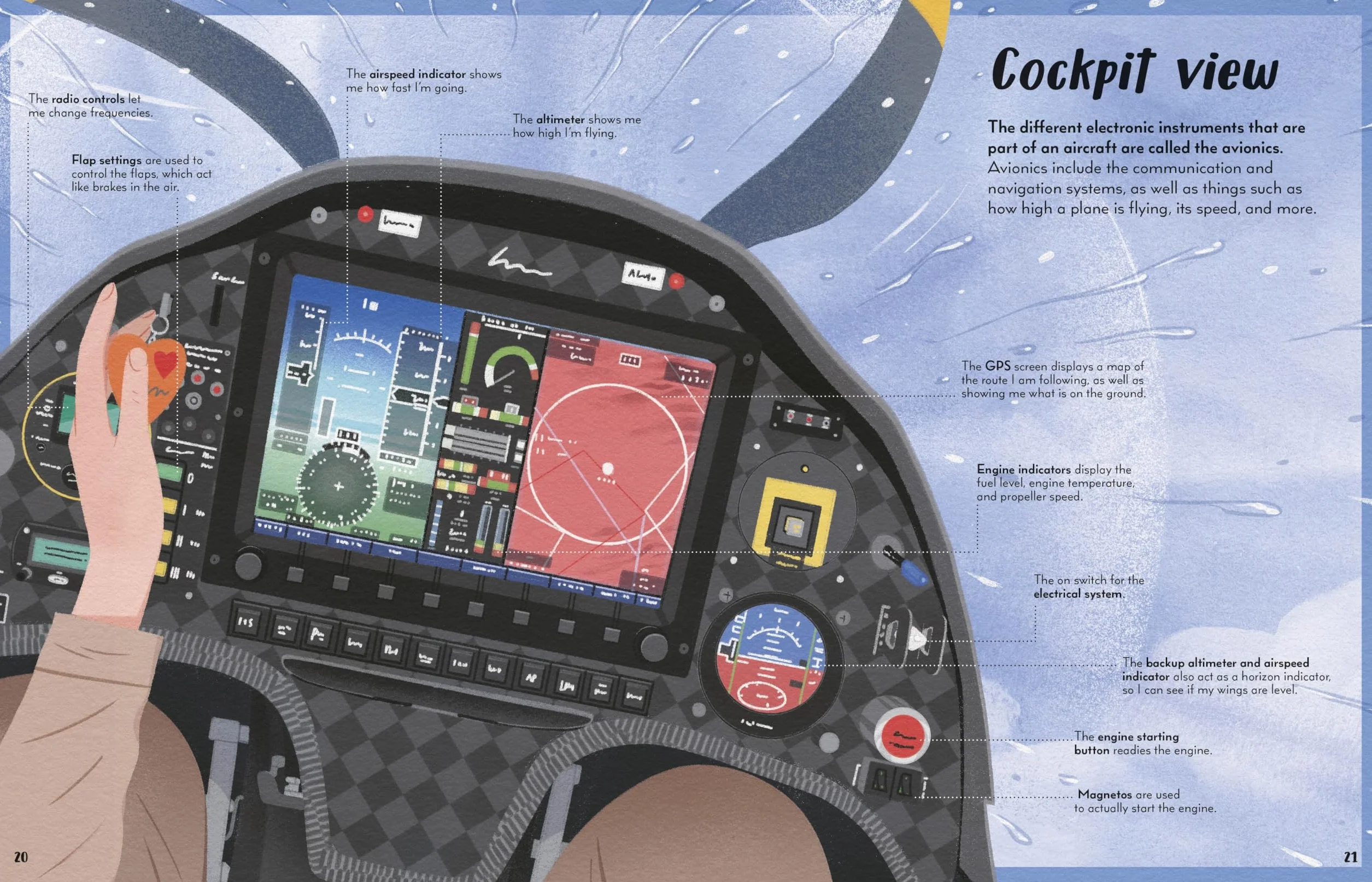 I Flew Around the World: The True Story of a Young Female Pilot's Record-Breaking Flight