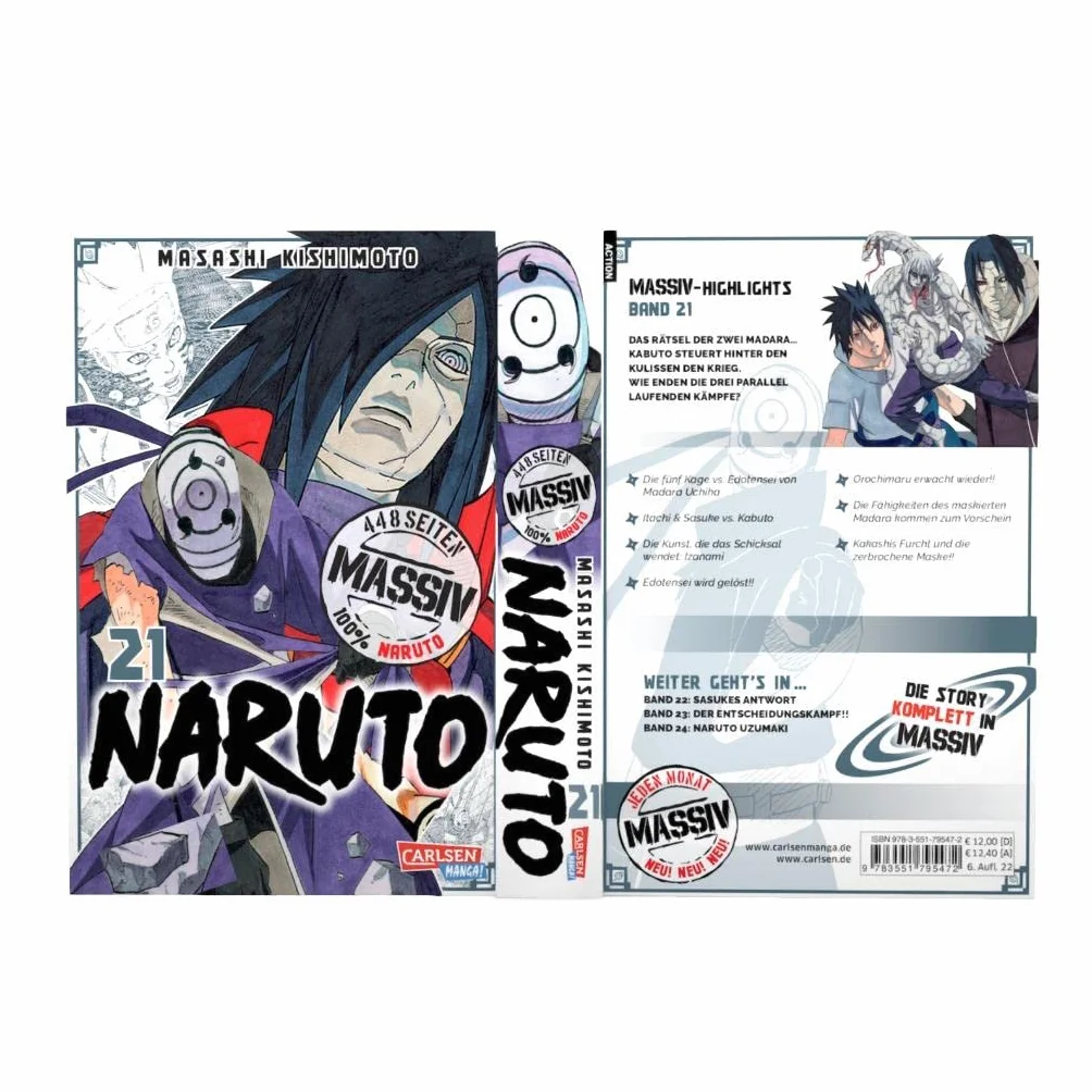 NARUTO Massiv 21: Die Originalserie als umfangreiche Sammelbandausgabe!
