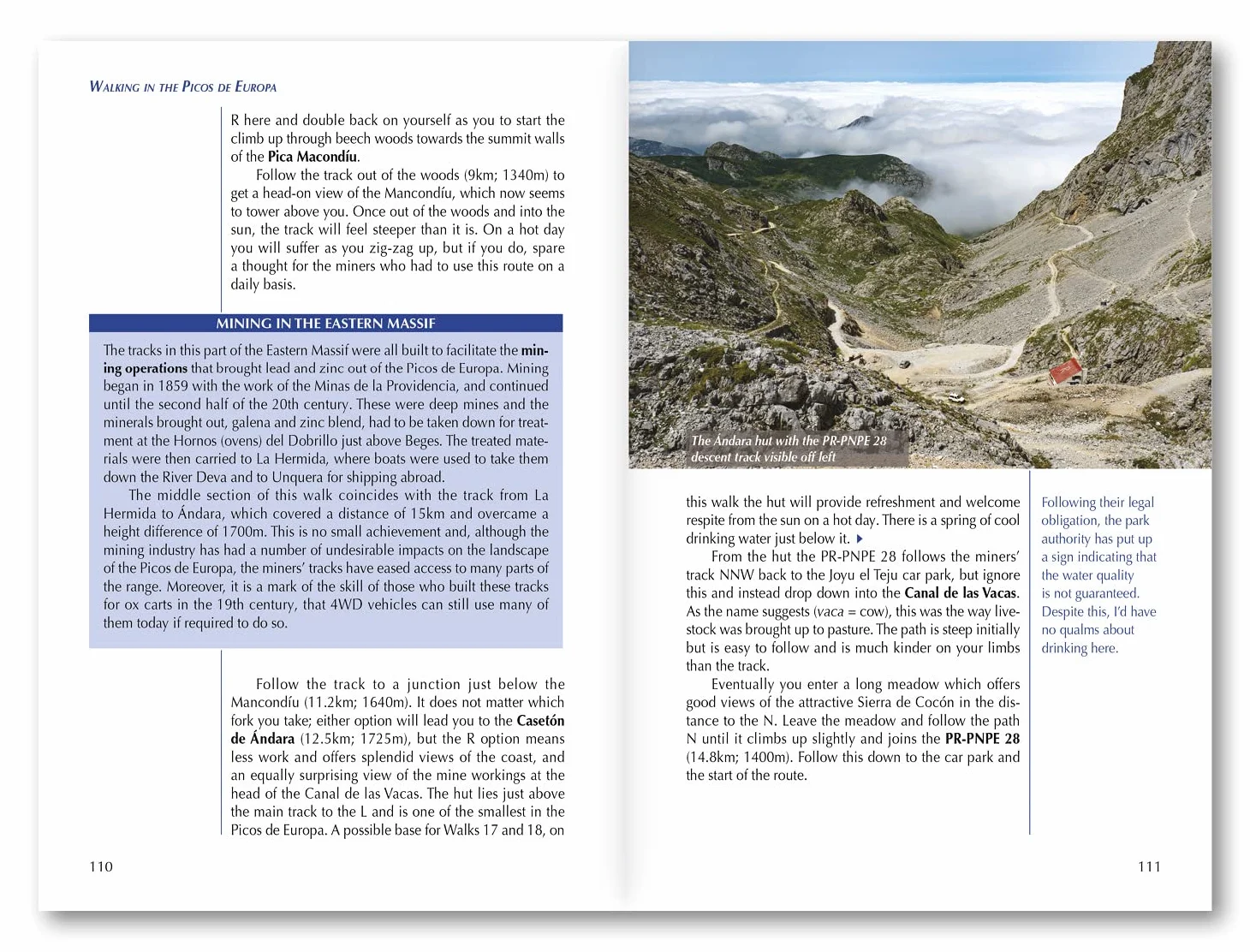 Walking in the Picos de Europa: 42 Walks and Treks in Spain's First National Park