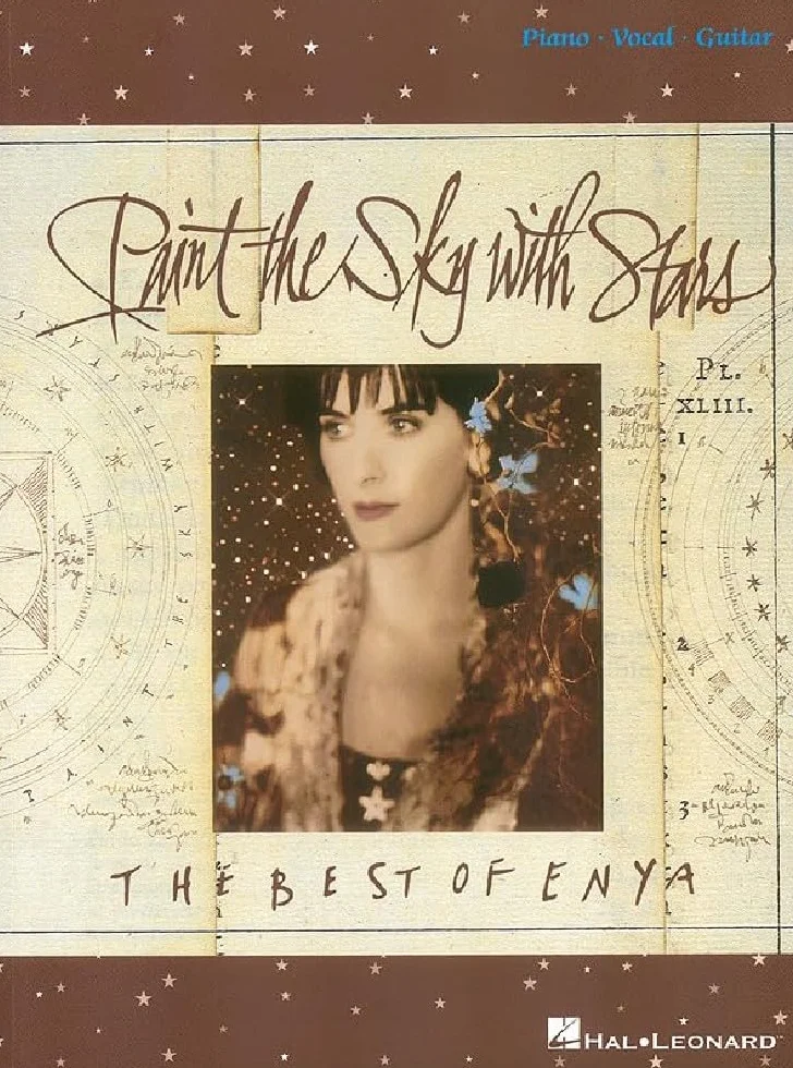 Enya : paint the sky with stars - piano, chant et guitare