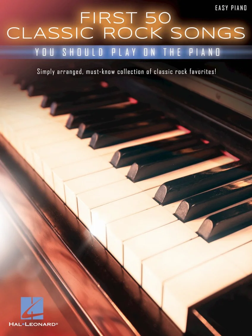First 50 classic rock songs you should play on piano - easy piano