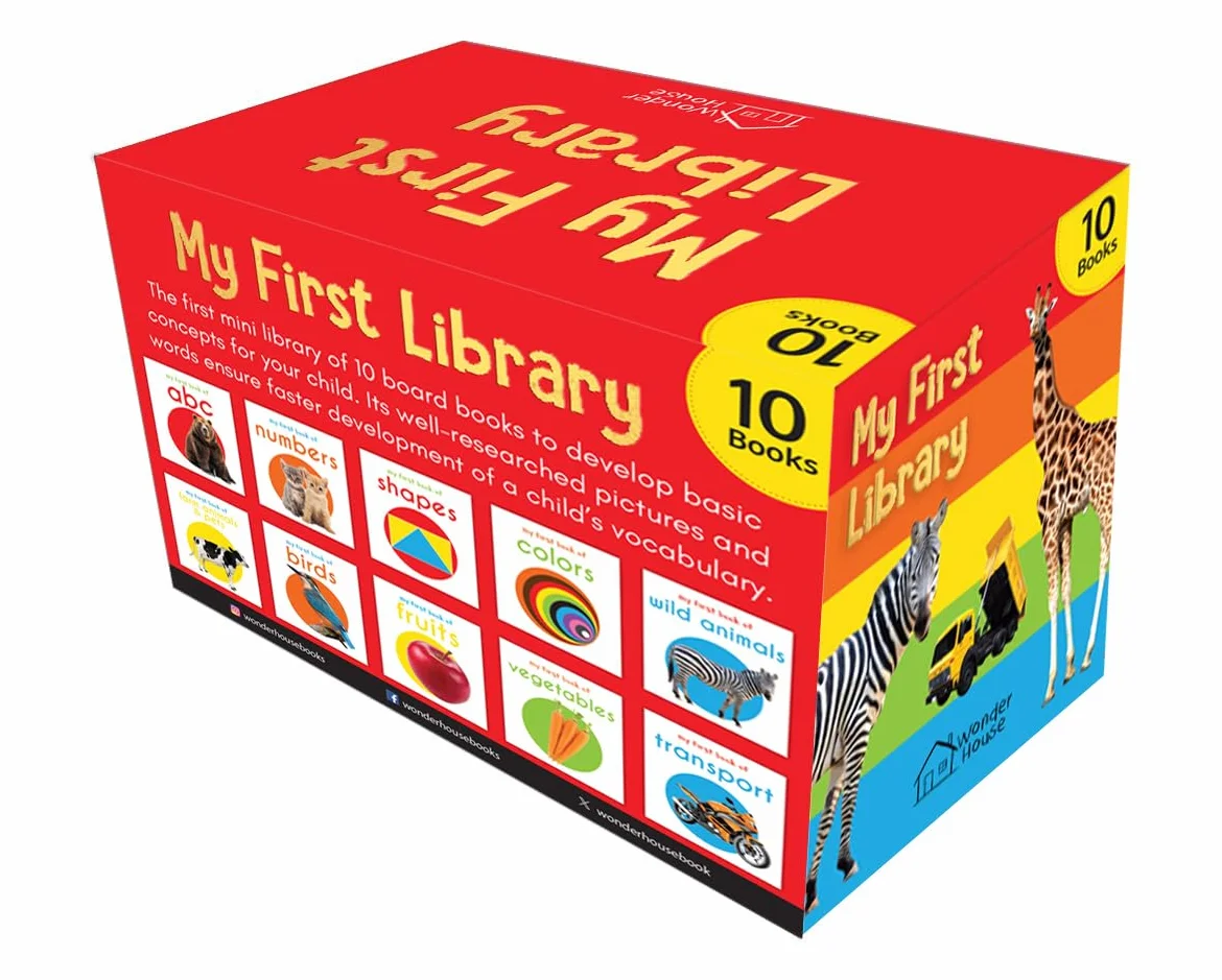 My First Library: Boxset for Kids (Pack-1)