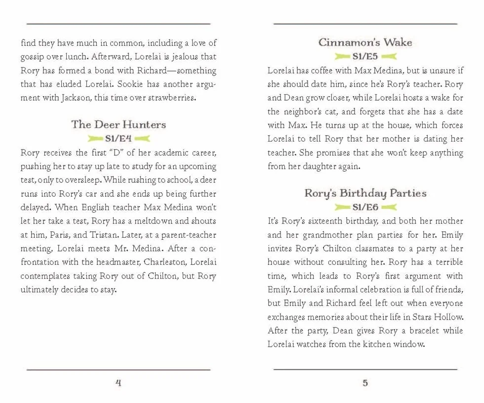 Gilmore Girls: Trivia Deck and Episode Guide
