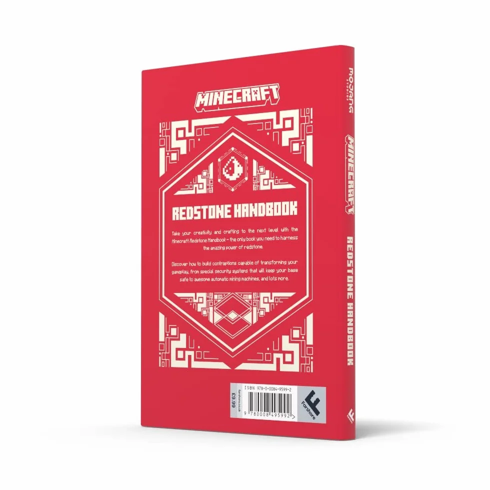 All New Official Minecraft Redstone Handbook: The Latest Updated & Revised Essential Guide Book for the Best Selling Video Game of All Time