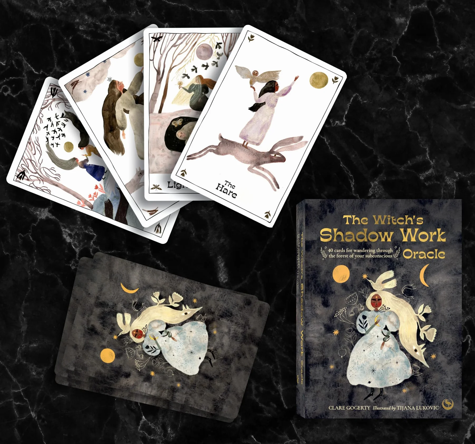 The Witch's Shadow Work Oracle: 40 cards for wandering through the forest of your subconscious