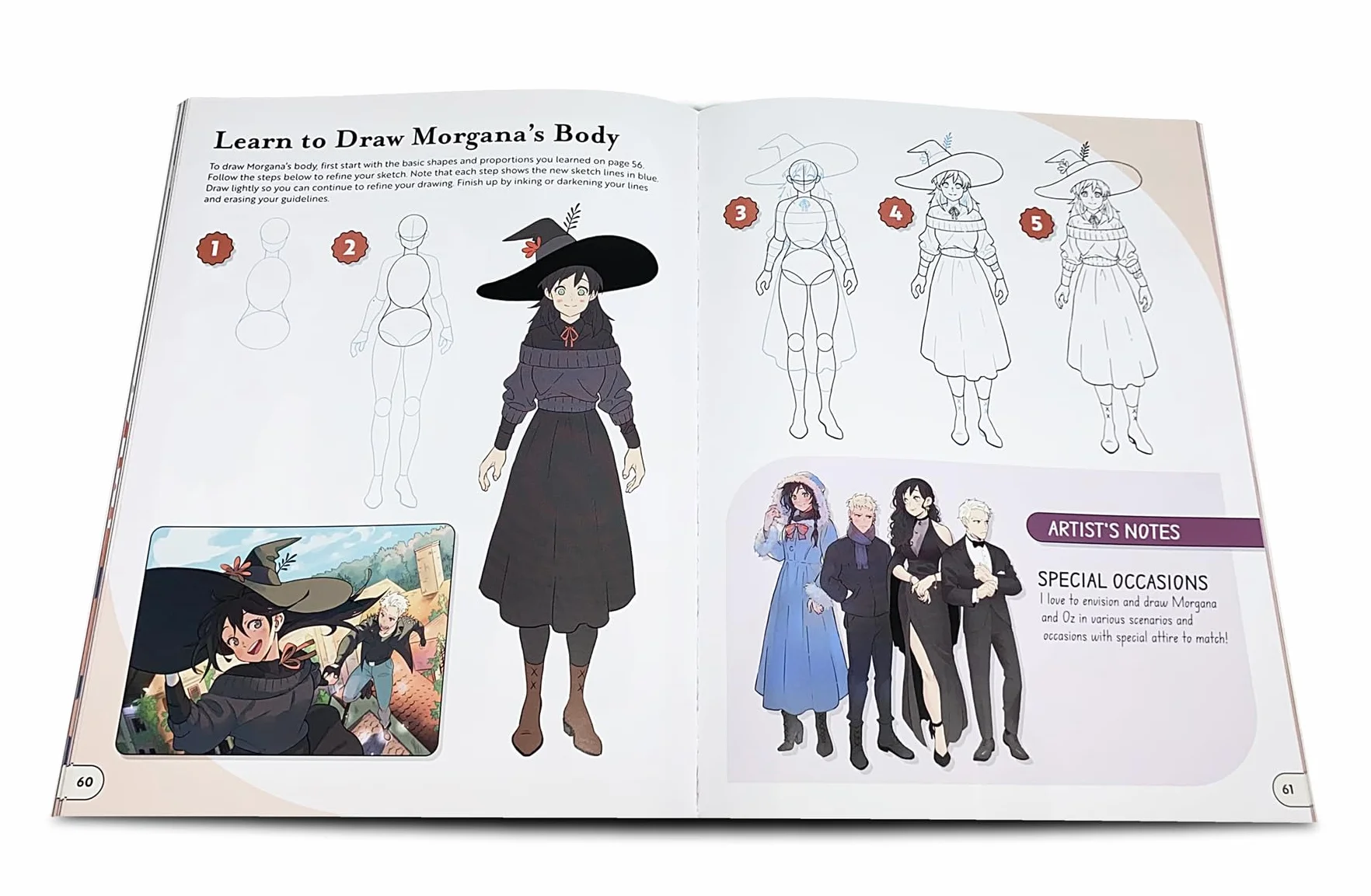 Learn to Draw Morgana and Oz: Learn to Draw Your Favorite Characters from the Popular Webcomic Series with Behind-The-Scenes and Insider Tips Exclusively Revealed Inside!