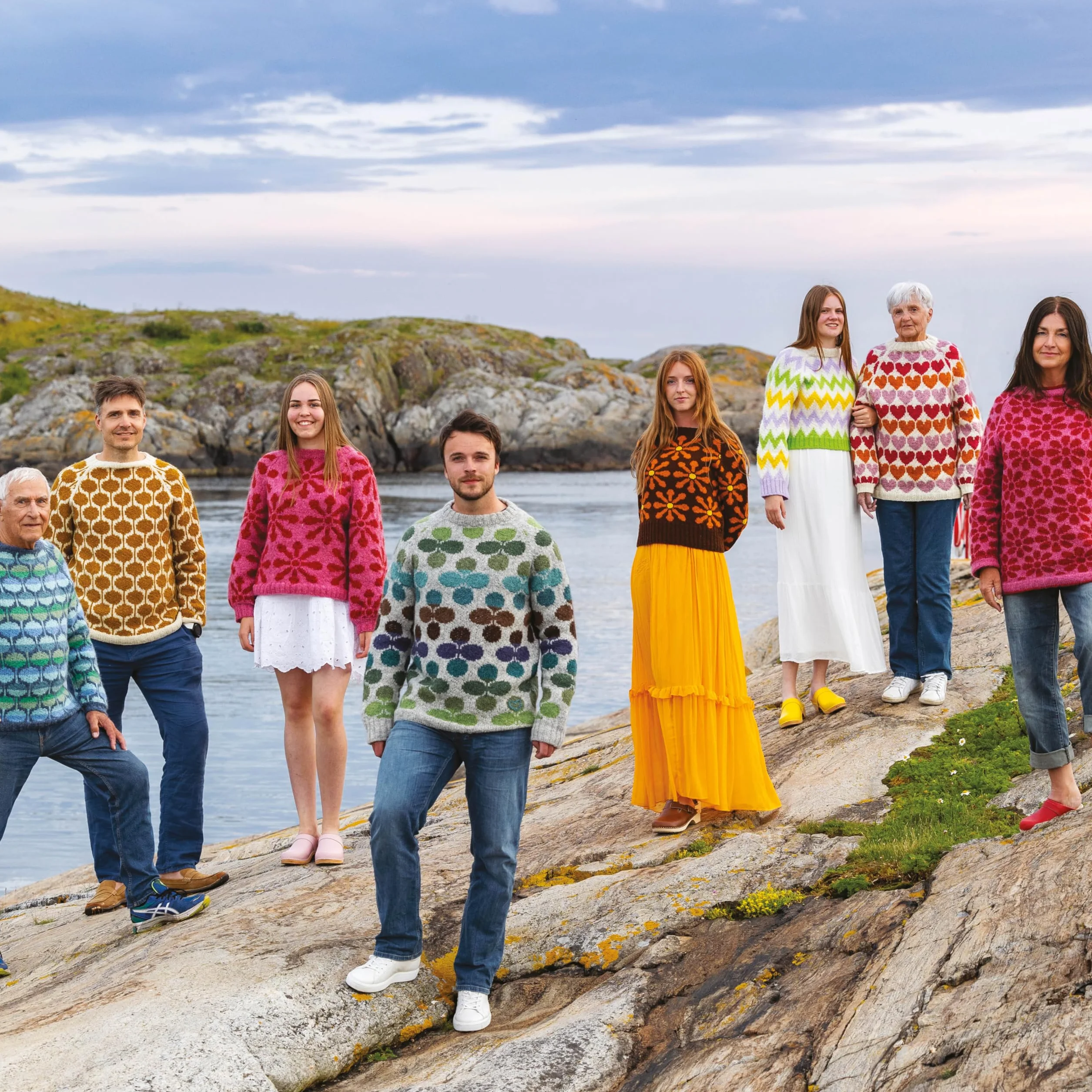 Knit Modern Scandi Sweaters: Knitting Patterns for Bright and Beautiful Nordic Knits