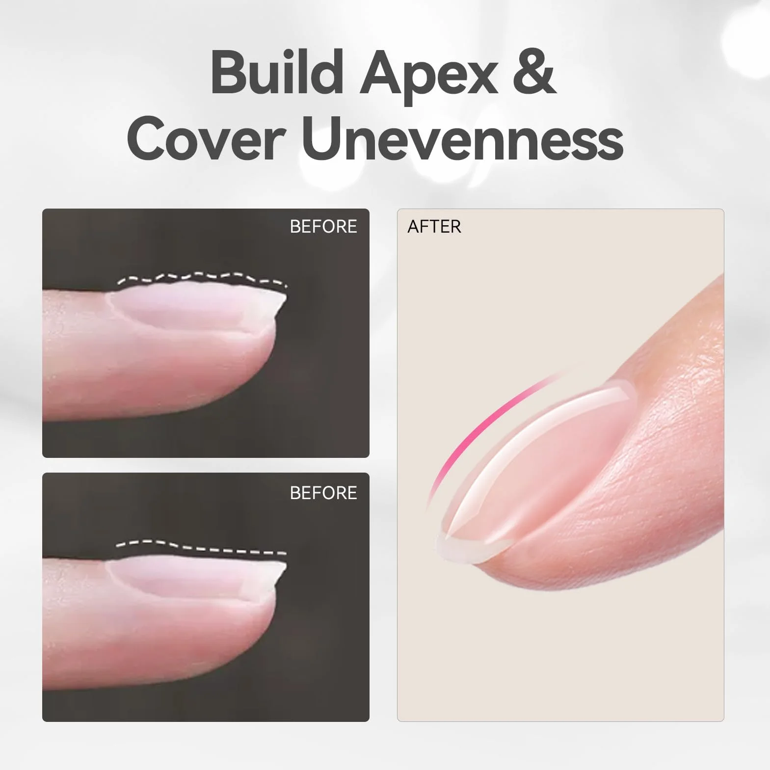 Born Pretty Builder Nail żel 8 w 1 Clear Quick Builder do paznokci w butelce