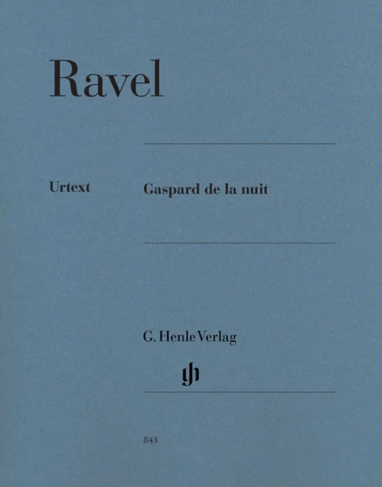 Maurice ravel : gaspard de la nuit - piano: Besetzung: Klavier zu zwei Händen