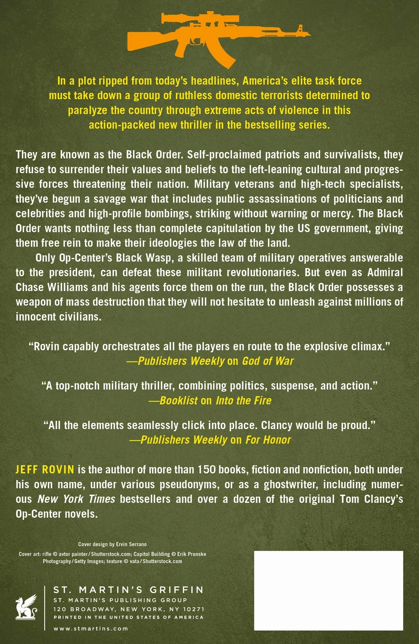 Tom Clancy's Op-Center: The Black Order: 20