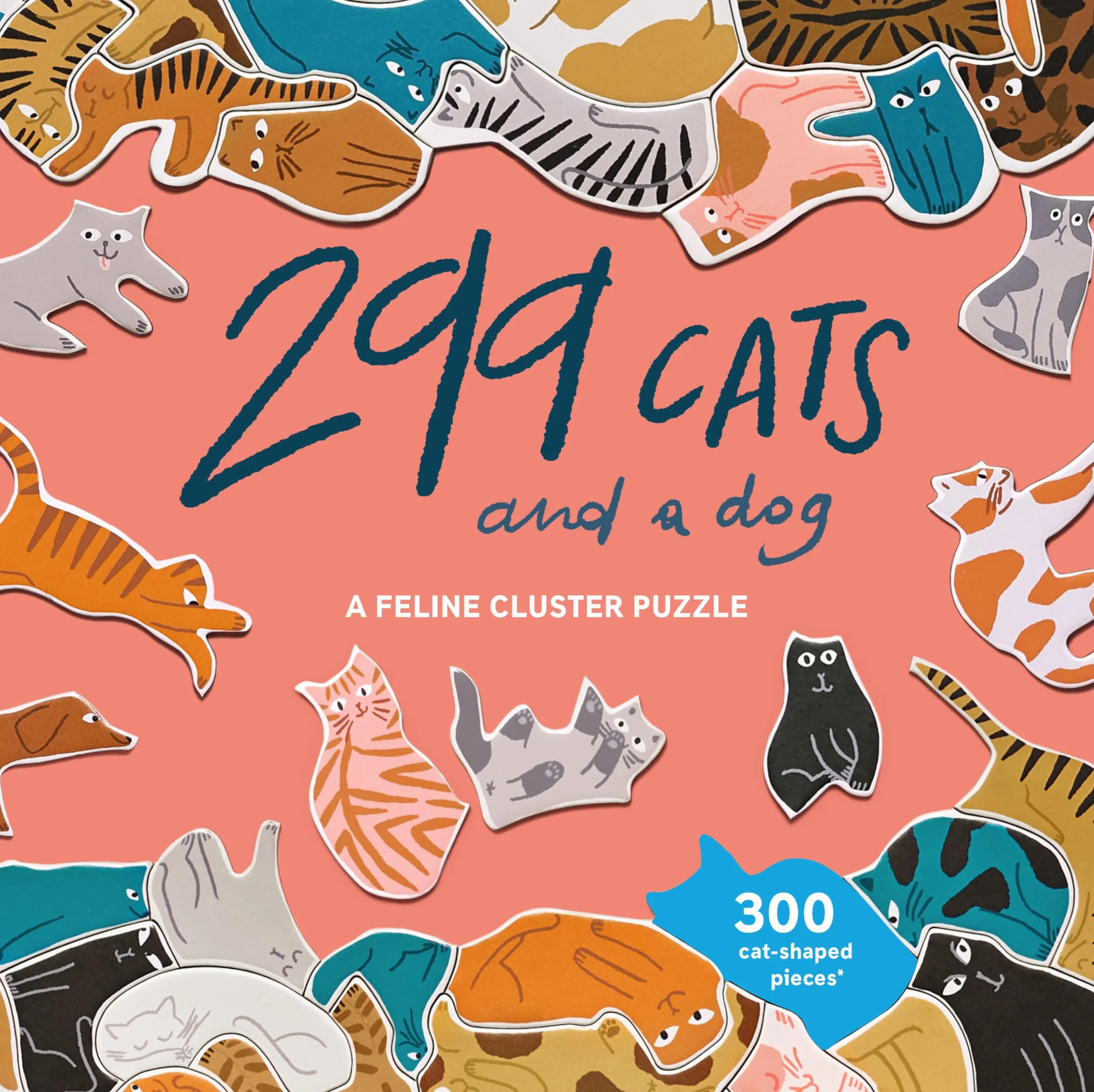 299 Cats (and a dog): A Feline Cluster Puzzle