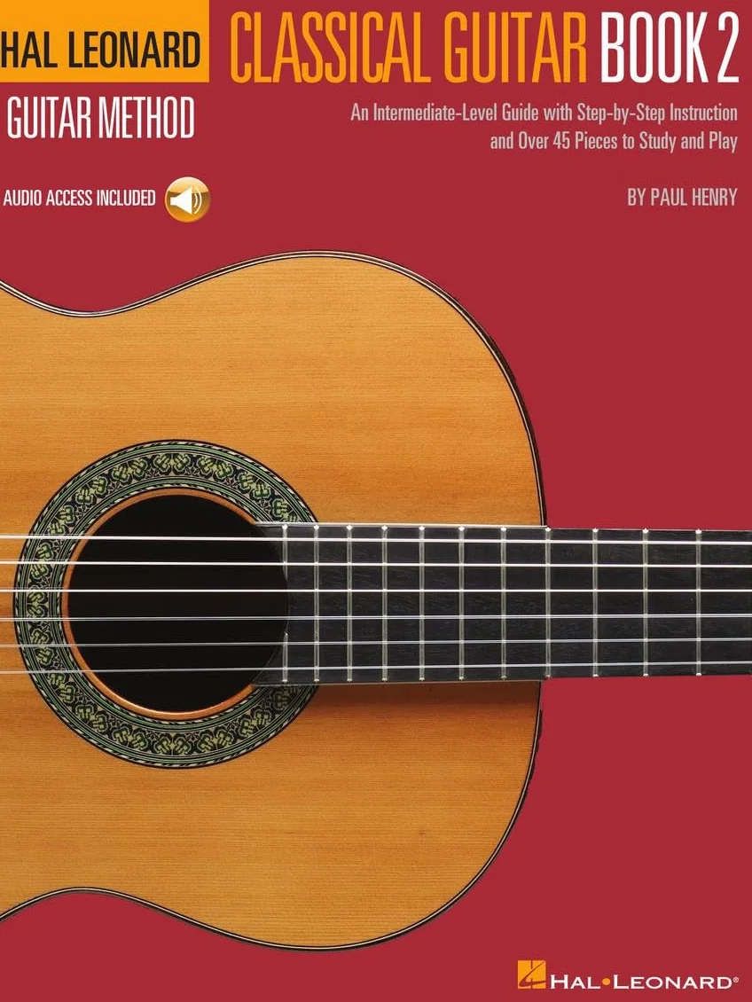 Hal Leonard Classical Guitar Method - Book 2 (Book/Online Audio): An Intermediate-Level Guide with Step-by-Step Instructions