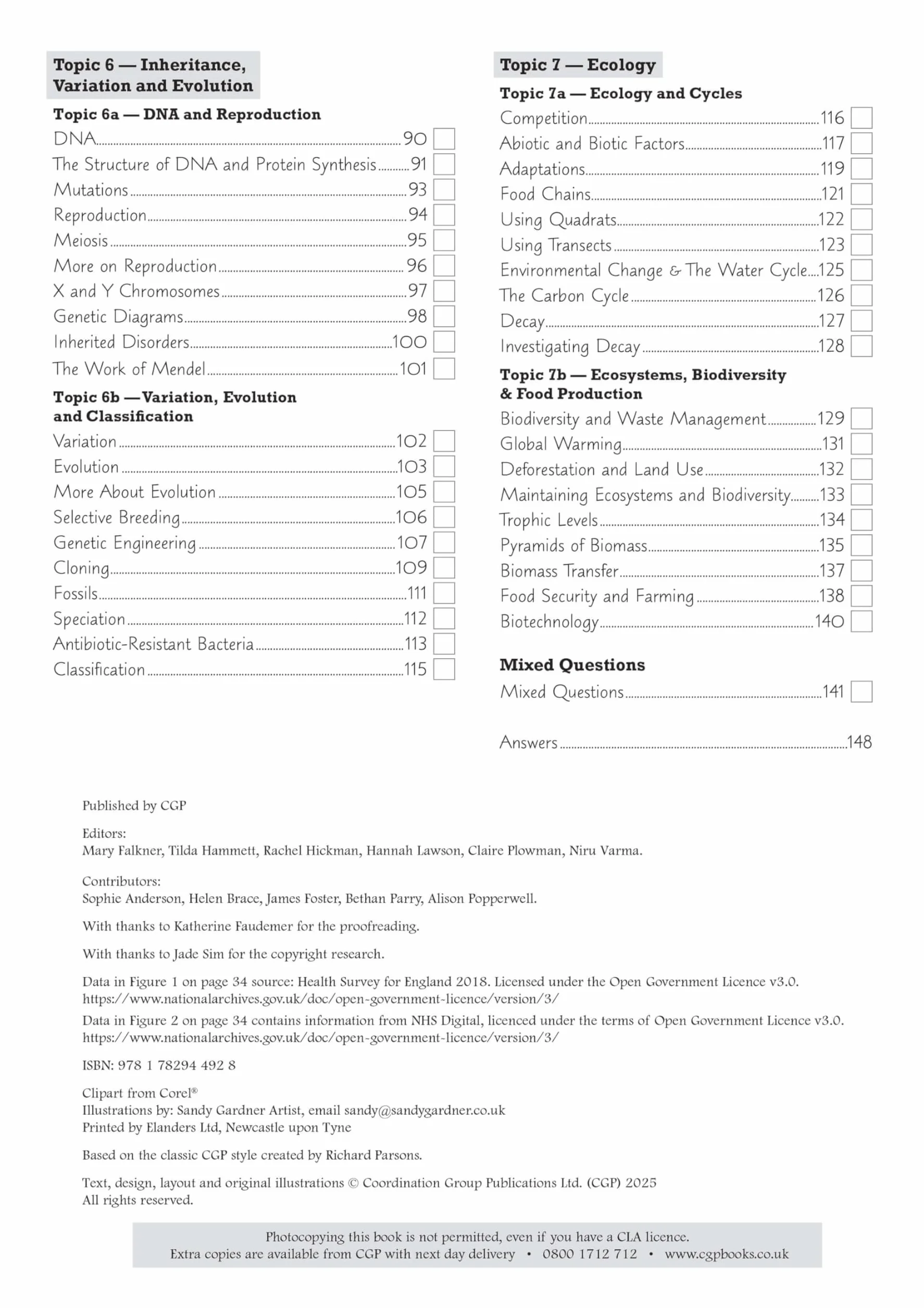 New GCSE Biology AQA Higher Exam Practice Workbook with CGP RevisionHub