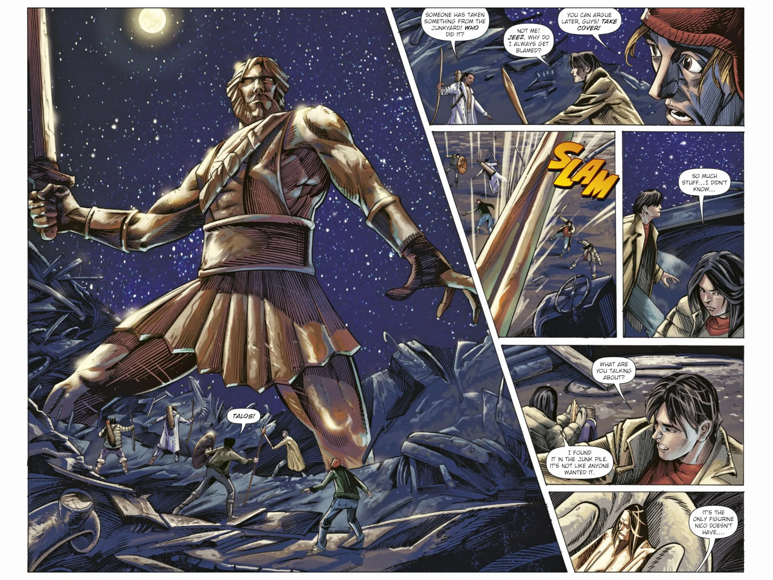Percy Jackson and the Titan's Curse: The Graphic Novel (Book 3)