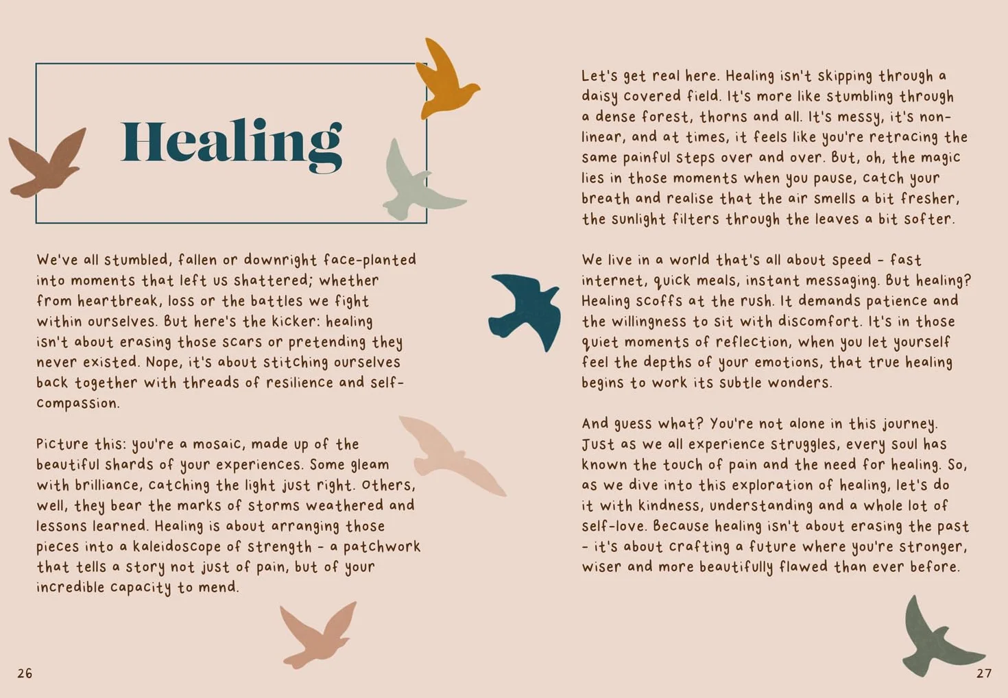 Flourish: A beautifully illustrated and inspiring gift book for a journey of healing and growth