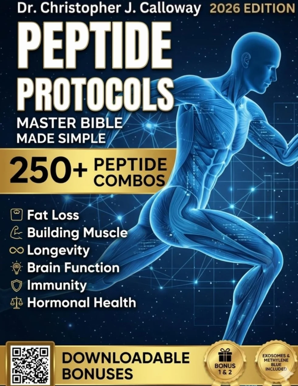 The Peptide Protocols Master Bible: Evidence-Based Guide Made Simple to Next-Generation Peptides & Combos | Usage, Dosing & Cycling for Weight Loss, Muscle Growth, Longevity & Body Optimization