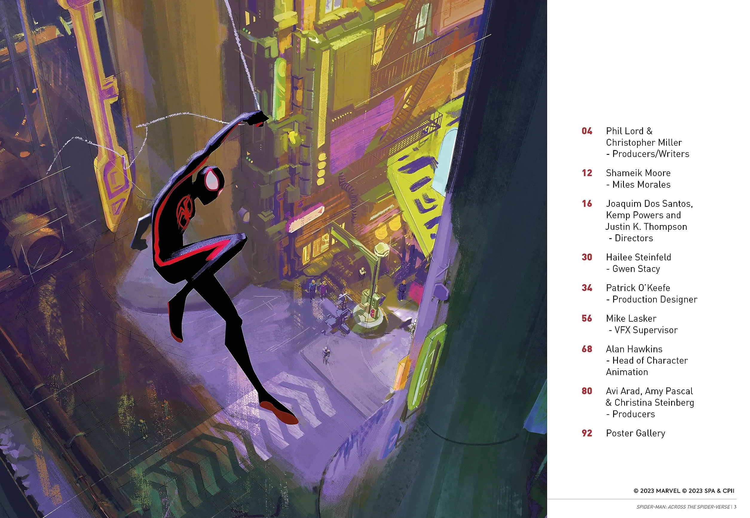 Spider-Man Across the Spider-Verse the Official Movie Special Book