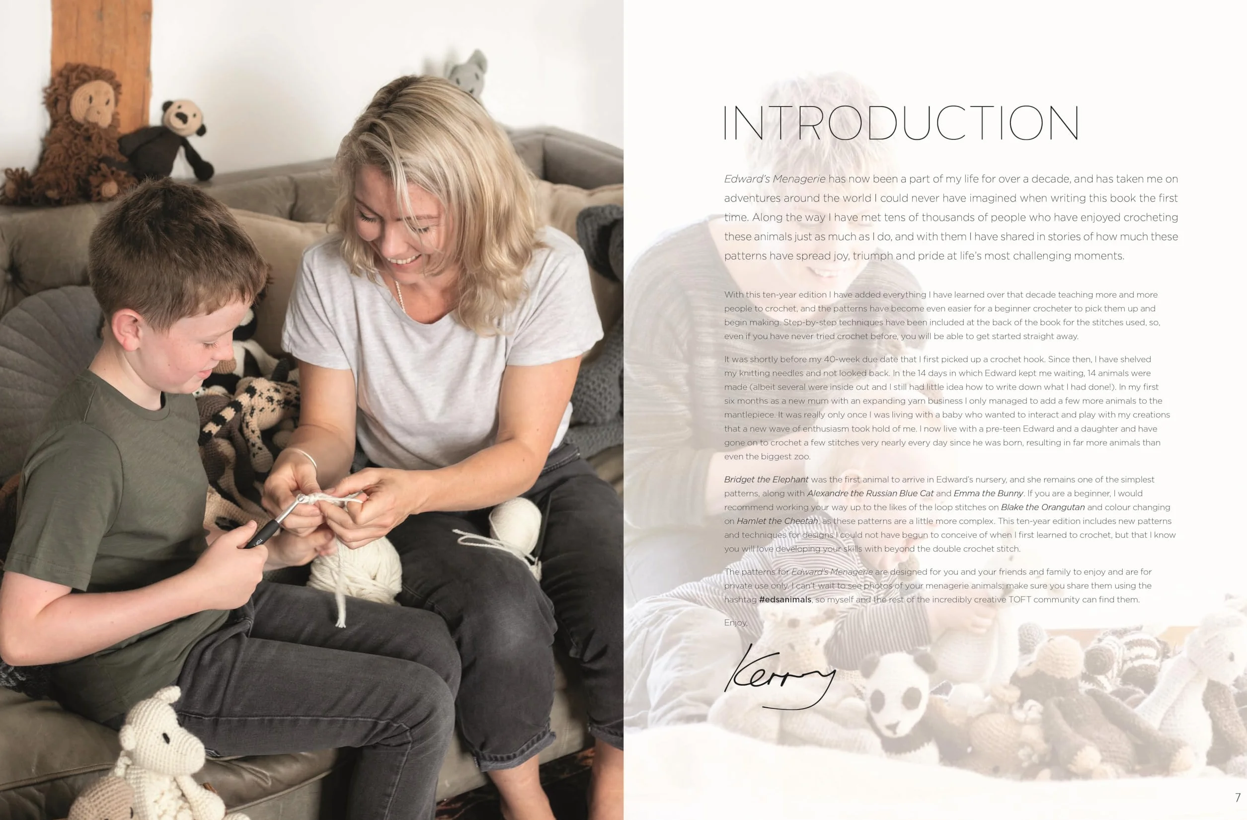 Edward's Menagerie New Edition: Over 50 Easy-To-Make Soft Toy Animal Crochet Patterns