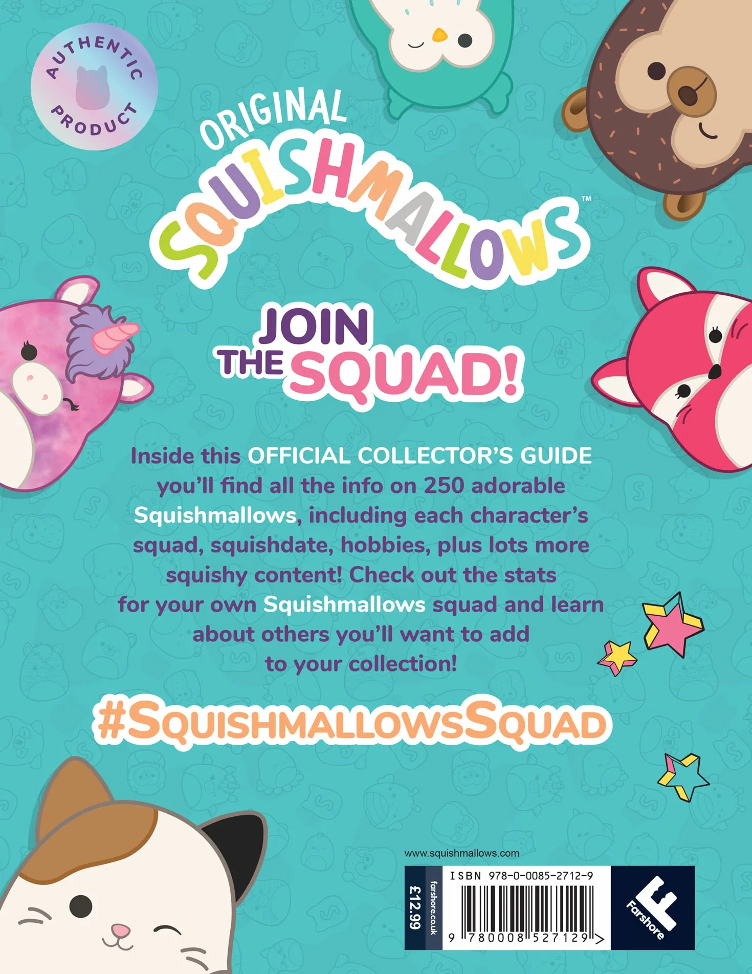 Squishmallows Official Collectors’ Guide: The Perfect Gift For Fans Of The #1 Plush Property