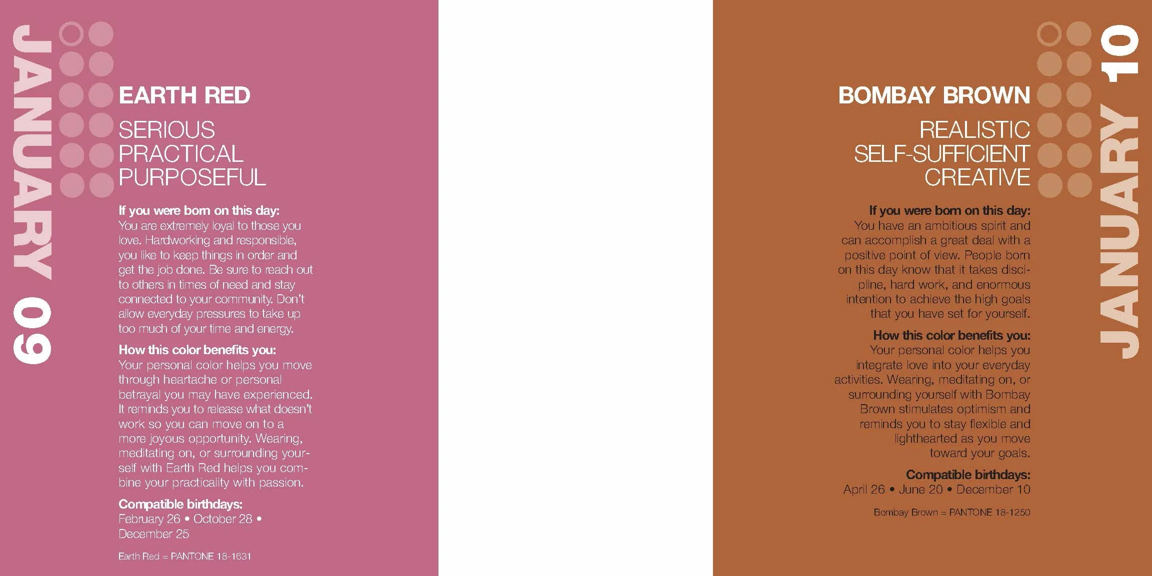 Colorstrology: What Your Birthday Color Says about You