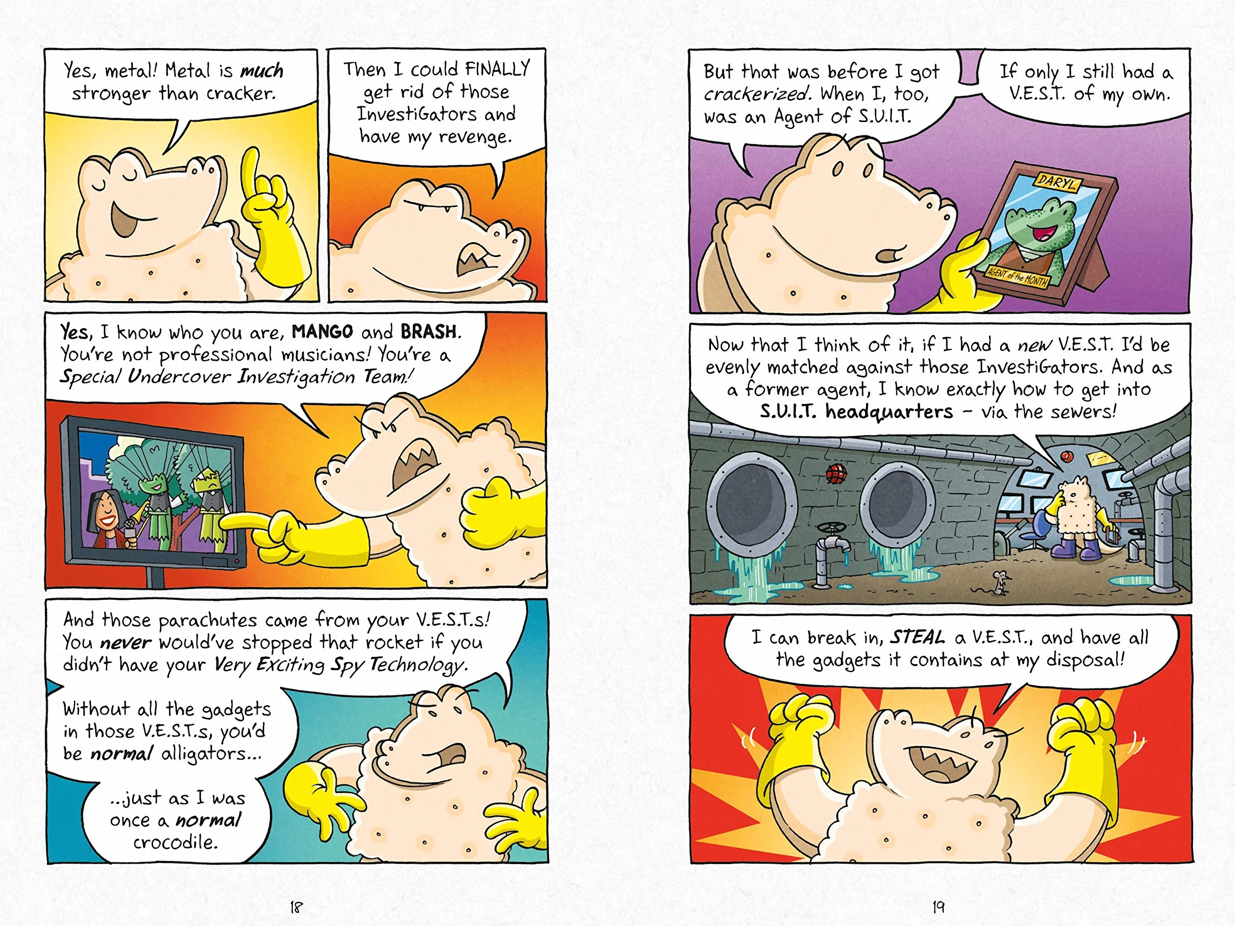 Investigators: Take the Plunge: A Laugh-Out-Loud Comic Book Adventure!