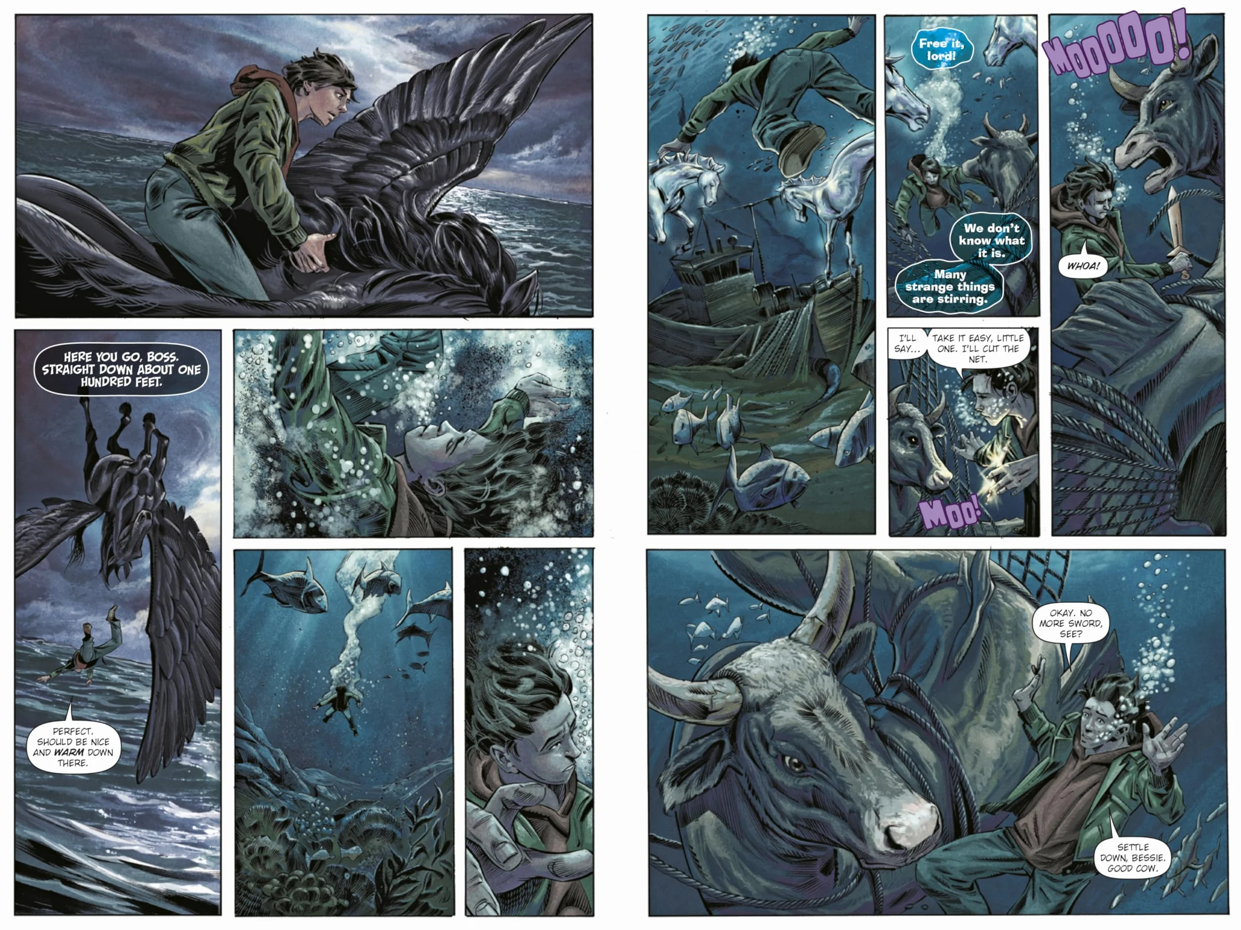 Percy Jackson and the Titan's Curse: The Graphic Novel (Book 3)