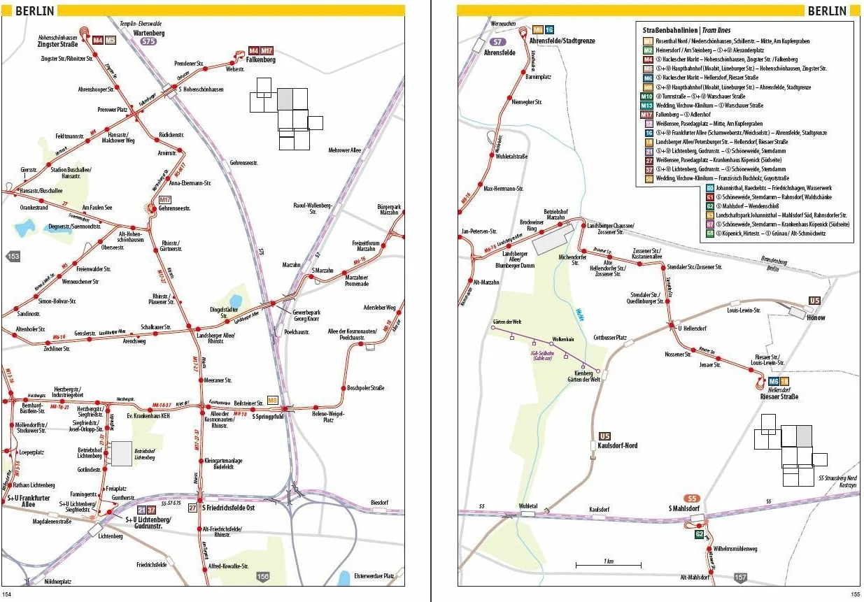 U-Bahn, S-Bahn & Tram in Berlin: Städtischer Schienennahverkehr in der deutschen Hauptstadt - Urban Rail in Germany's Capital City
