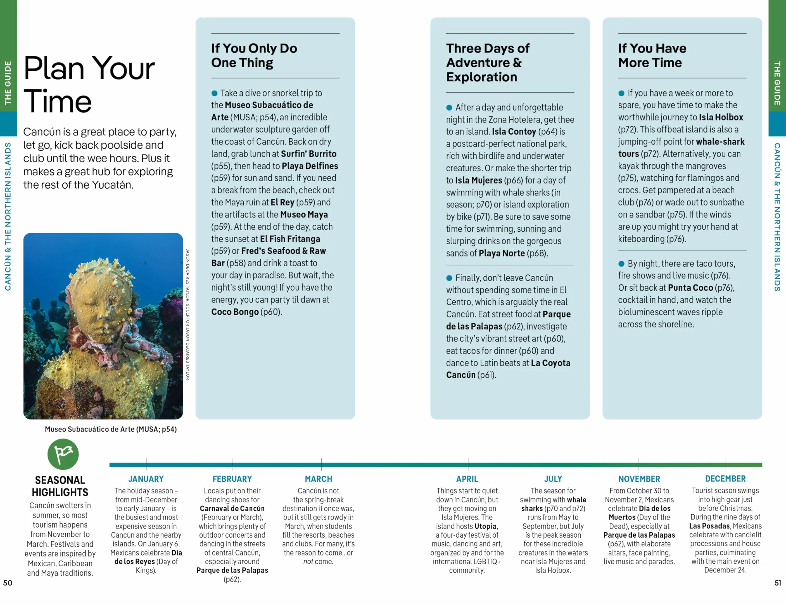 Cancun, Cozumel & the Yucatan 11ed -anglais-: Plan the Trip of a Lifetime | Detailed Itineraries & Maps | Insider Tips | Covers Hidden Shipwrecks, Crocodiles, Folk Art and more