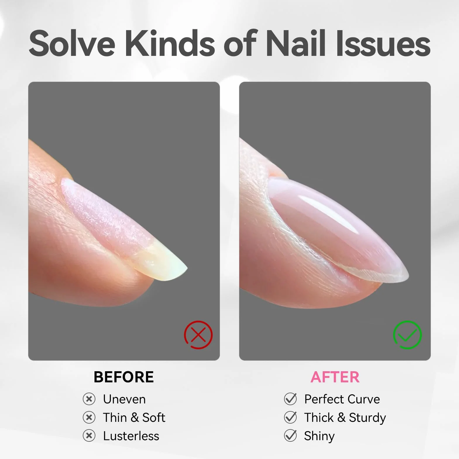 Born Pretty Builder Nail żel 8 w 1 Clear Quick Builder do paznokci w butelce