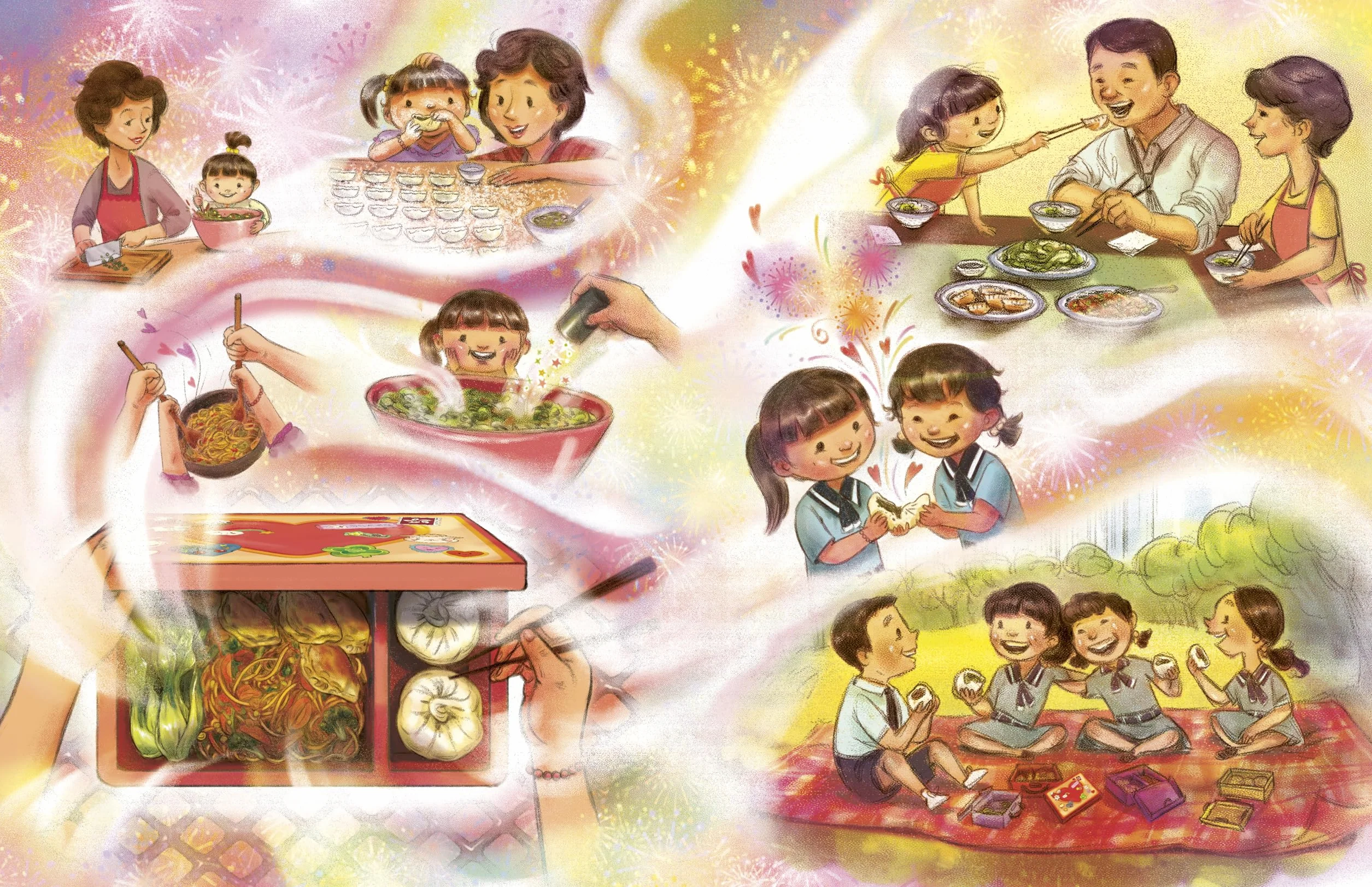 Home in a Lunchbox: (A Caldecott Honor Book)