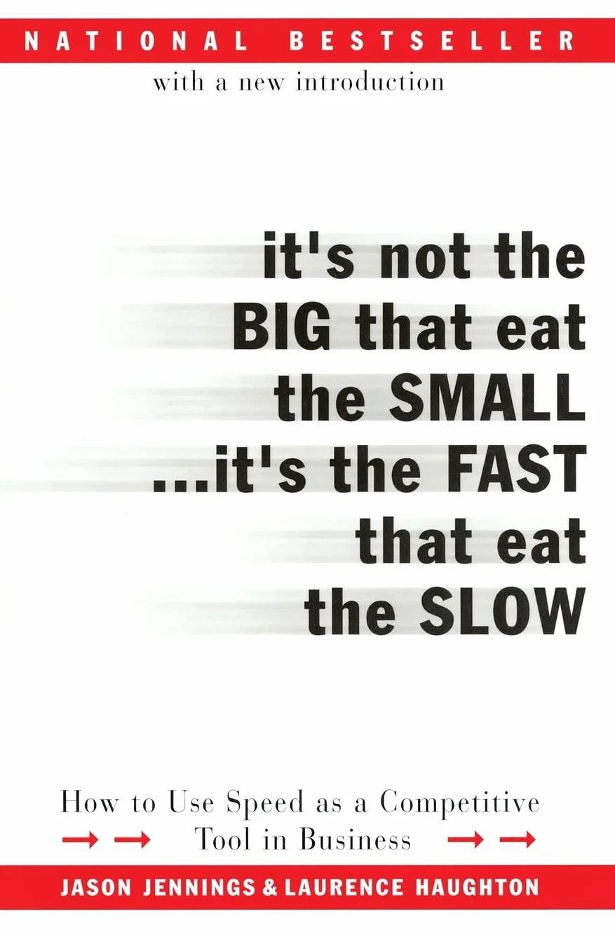 It's Not the Big That Eat the Small...It's the Fast That Eat the Slow: How to Use Speed as a Competitive Tool in Business