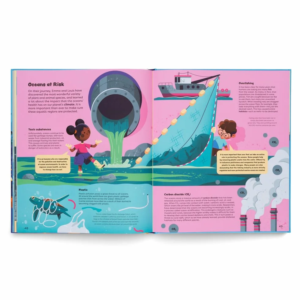 Explore the Ocean: Adventures Under the Sea with Emma and Louis