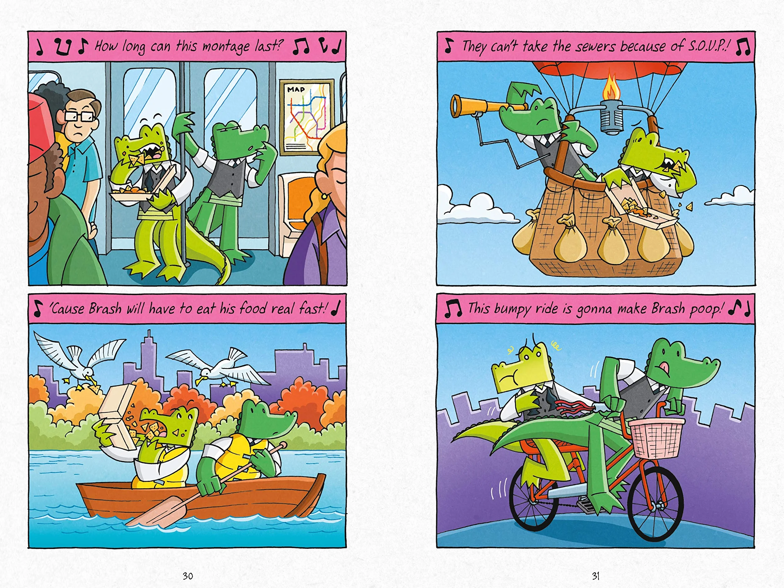 Investigators: Take the Plunge: A Laugh-Out-Loud Comic Book Adventure!