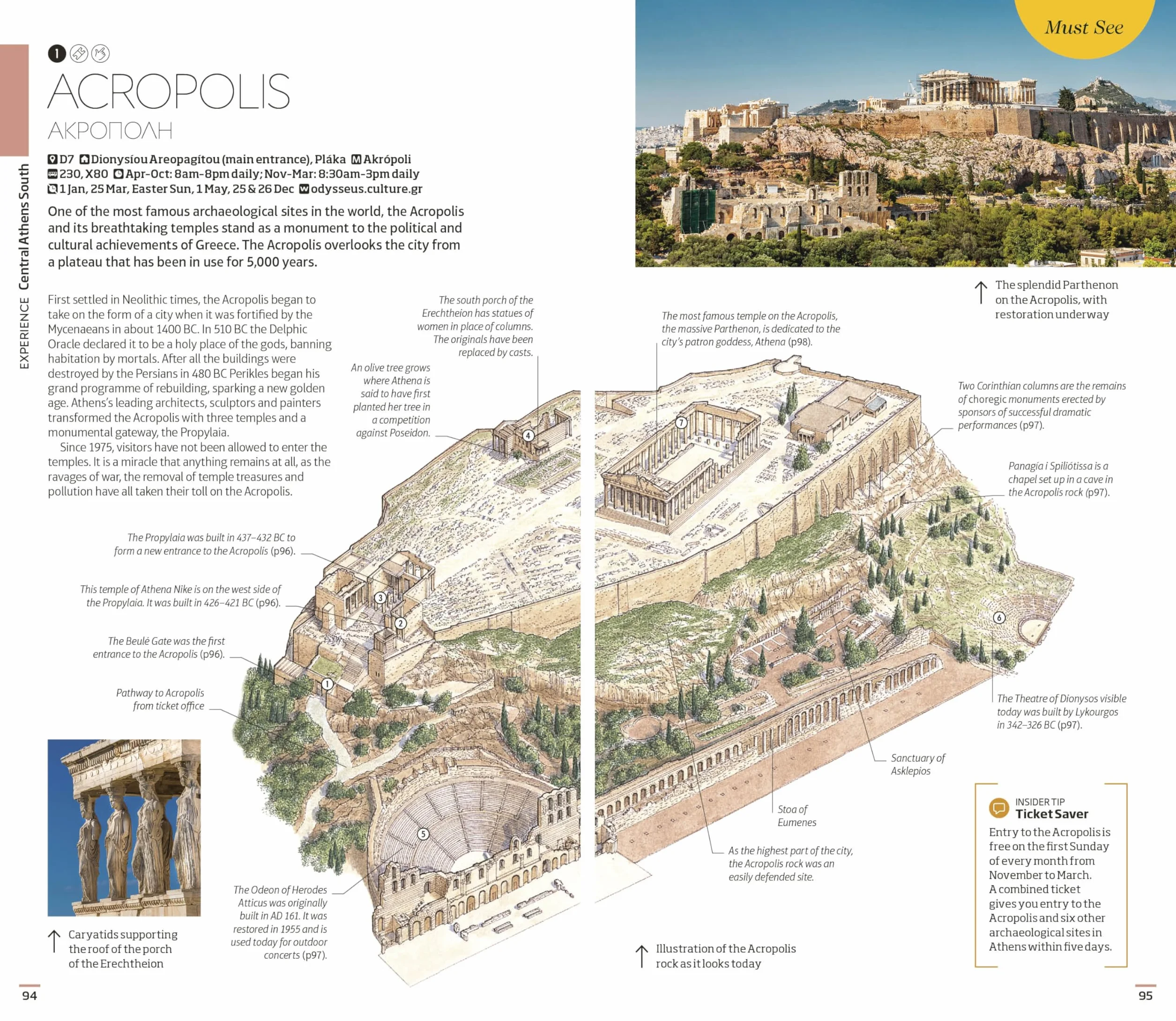 DK Eyewitness Greece, Athens and the Mainland: Inspire / Plan / Discover / Experience